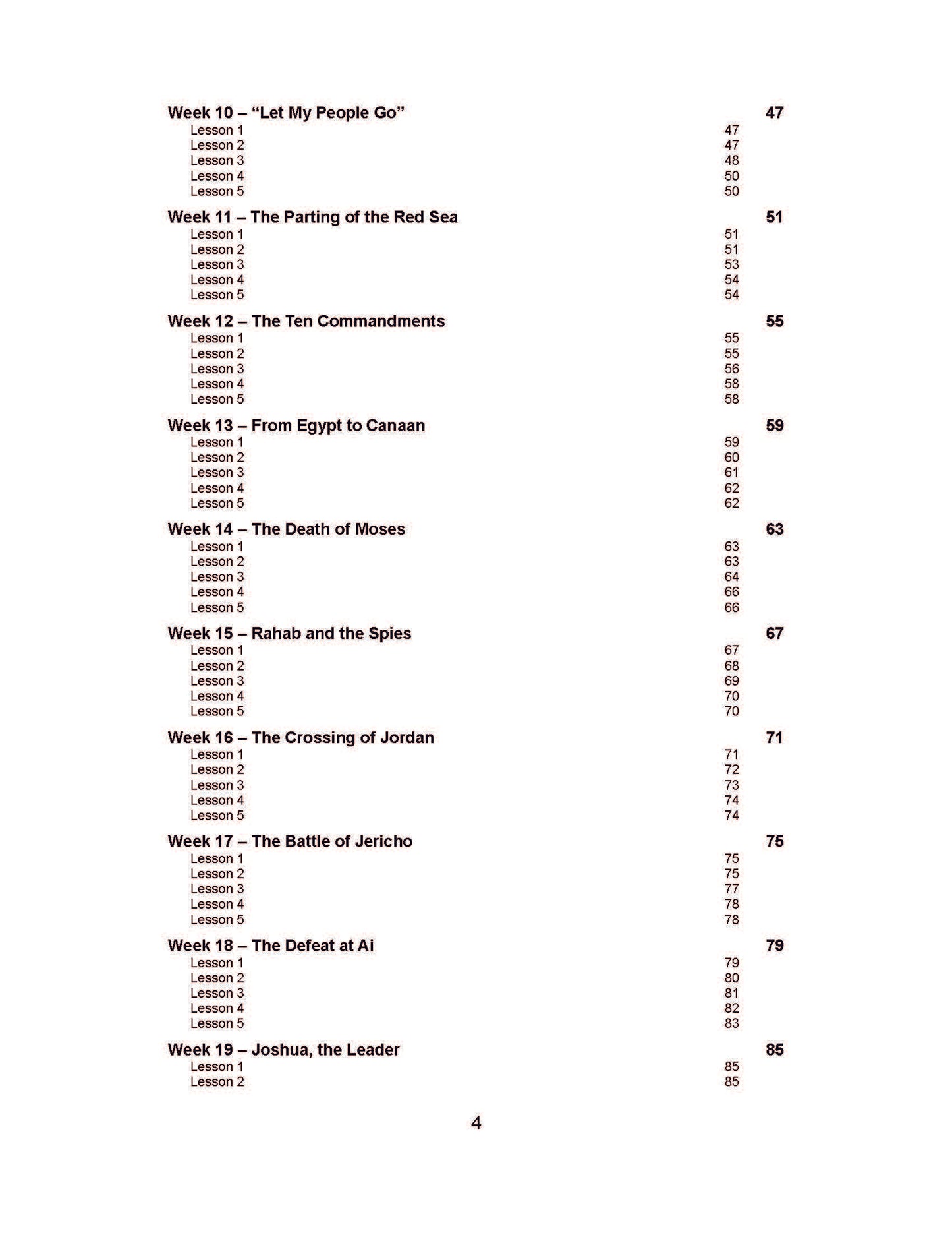 Bible Grade 02 - Stories of Israel