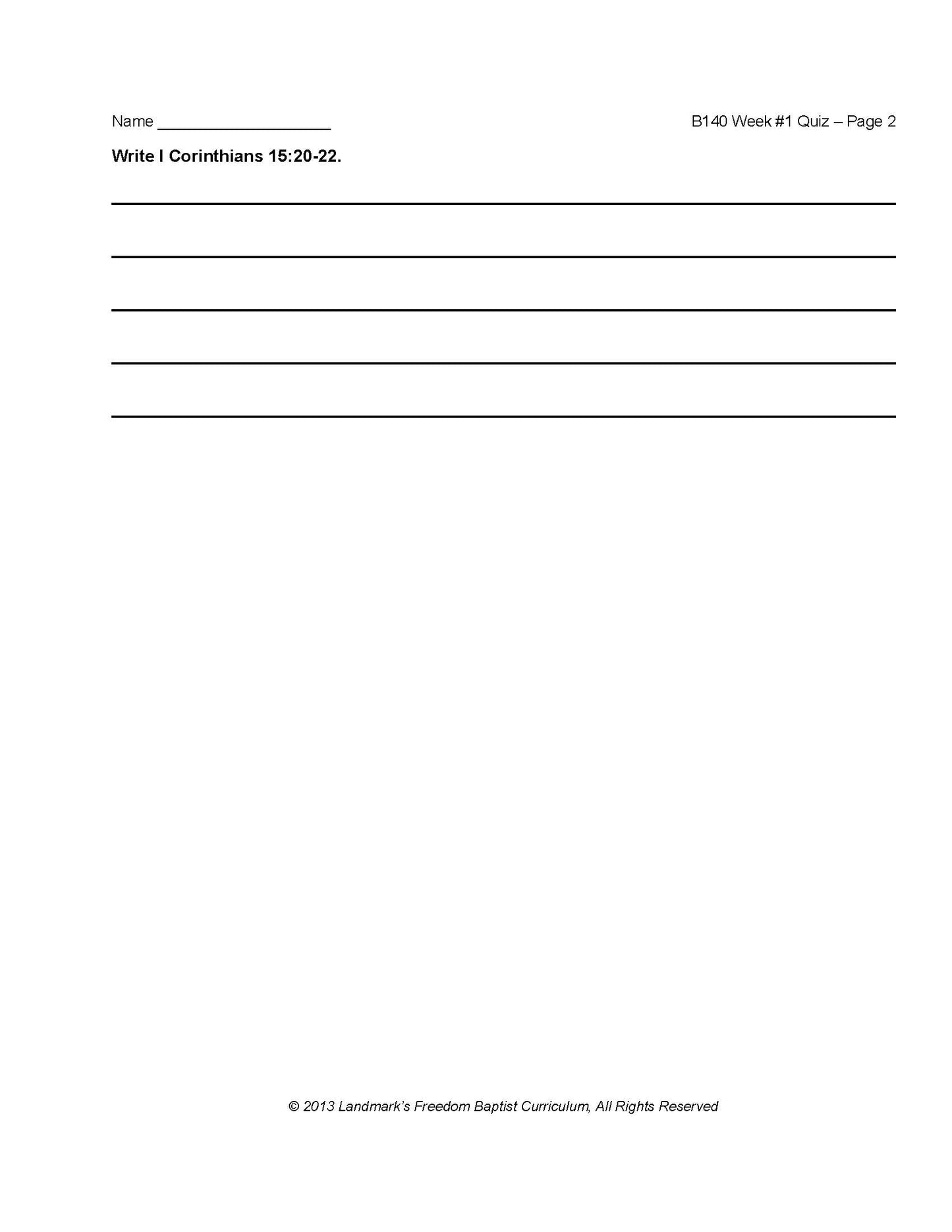 Bible Grade 08 - The Book of Genesis