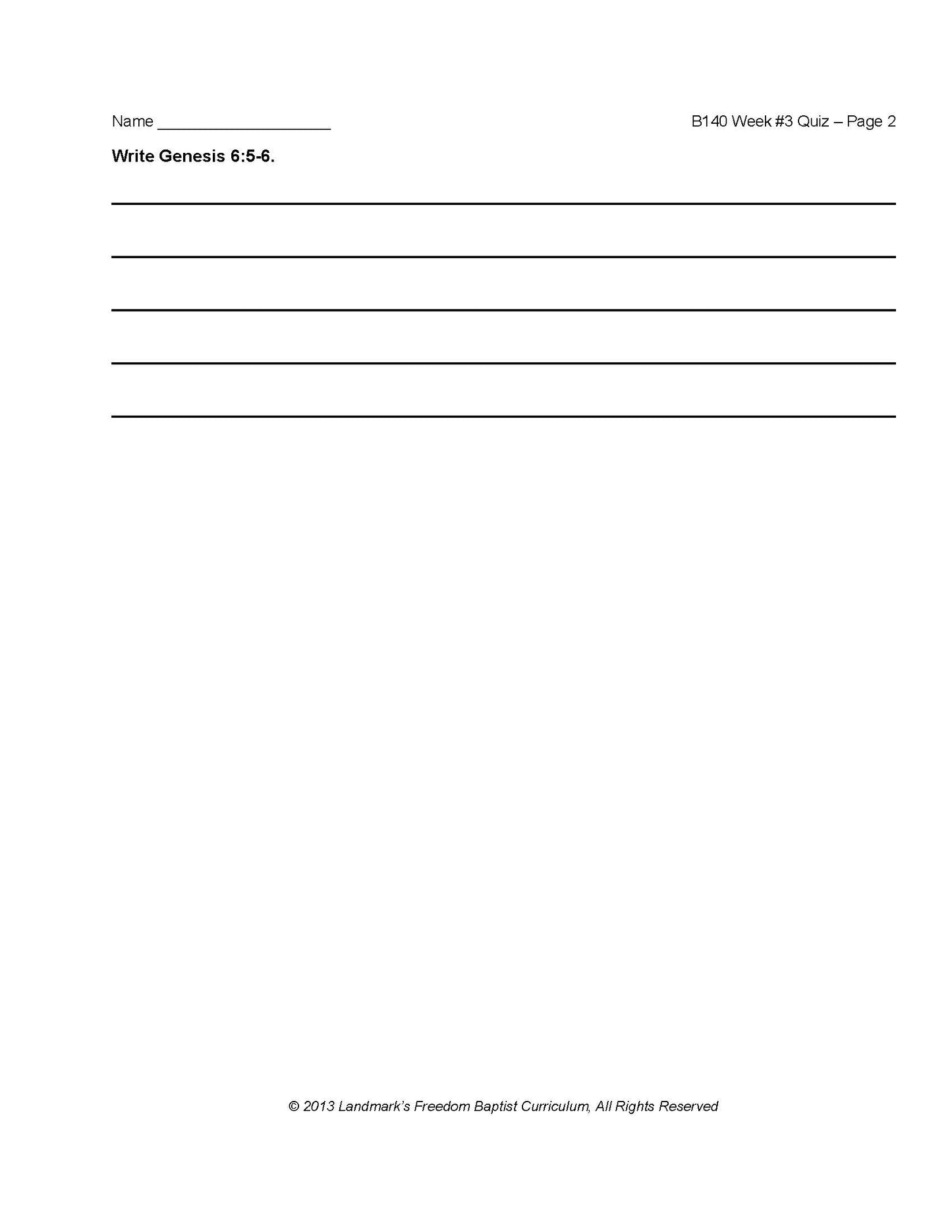 Bible Grade 08 - The Book of Genesis