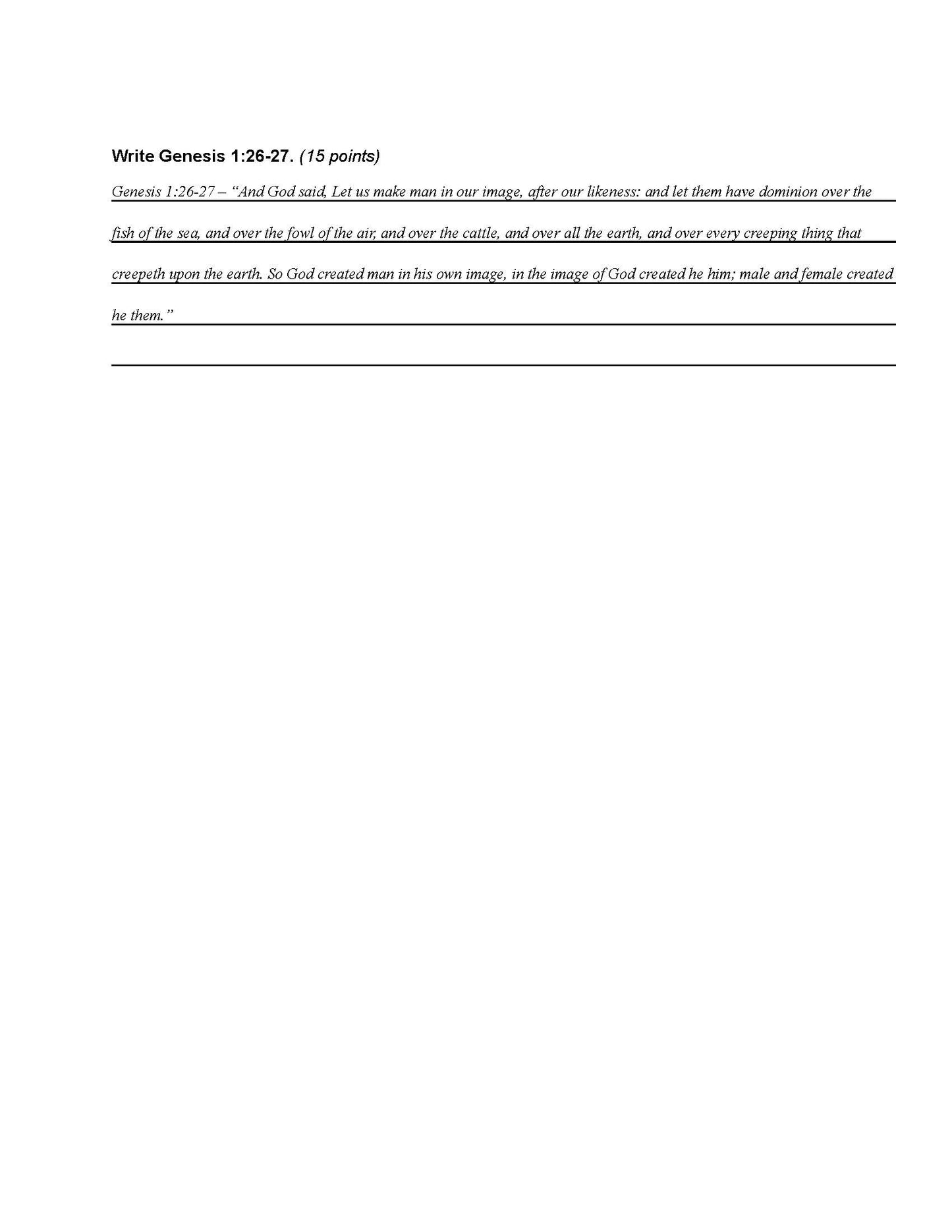 Bible Grade 09 - Bible Survey