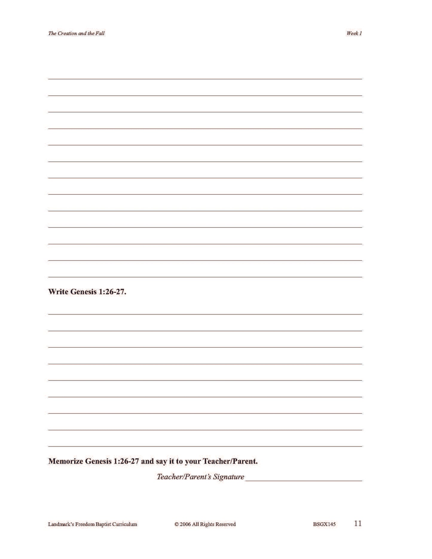 Bible Grade 09 - Bible Survey