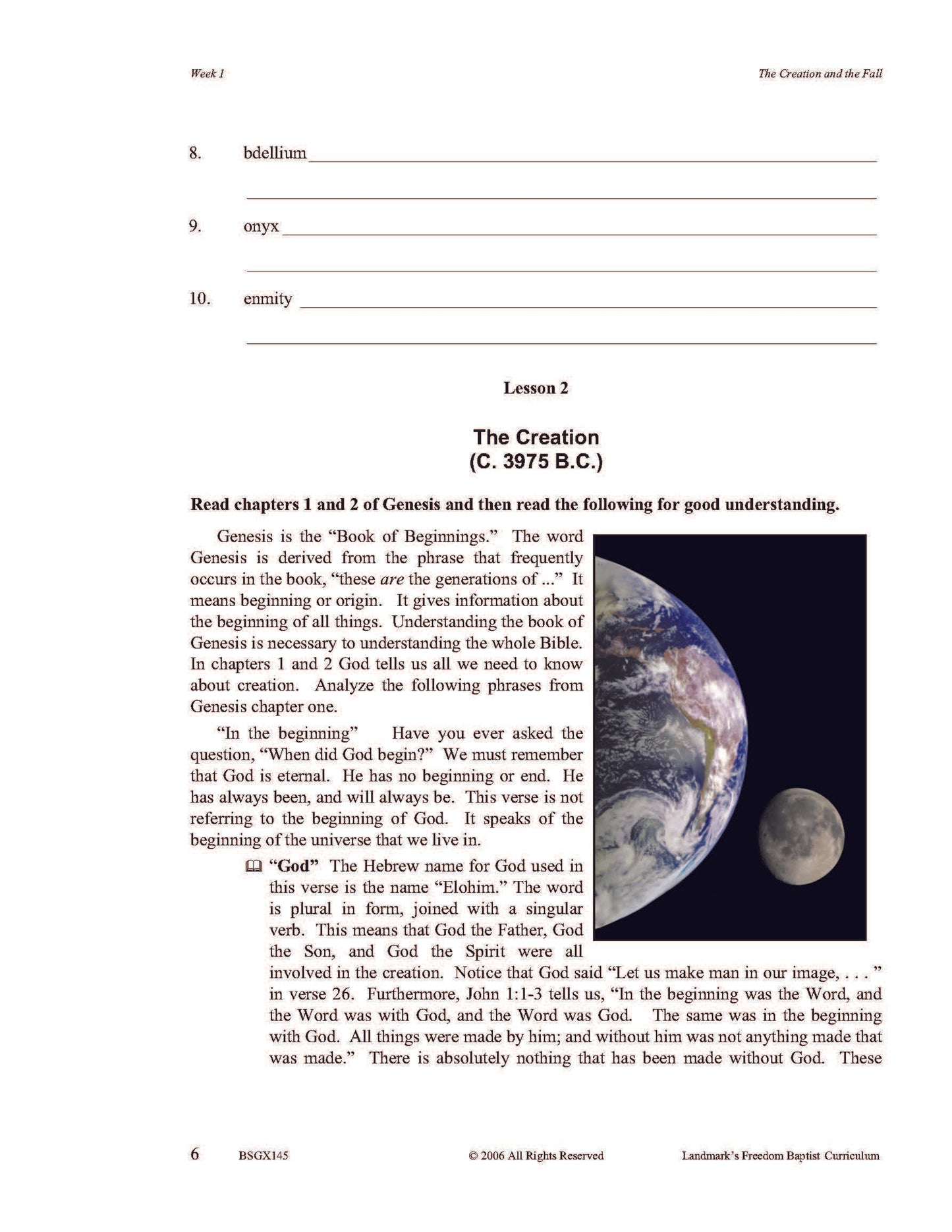 Bible Grade 09 - Bible Survey
