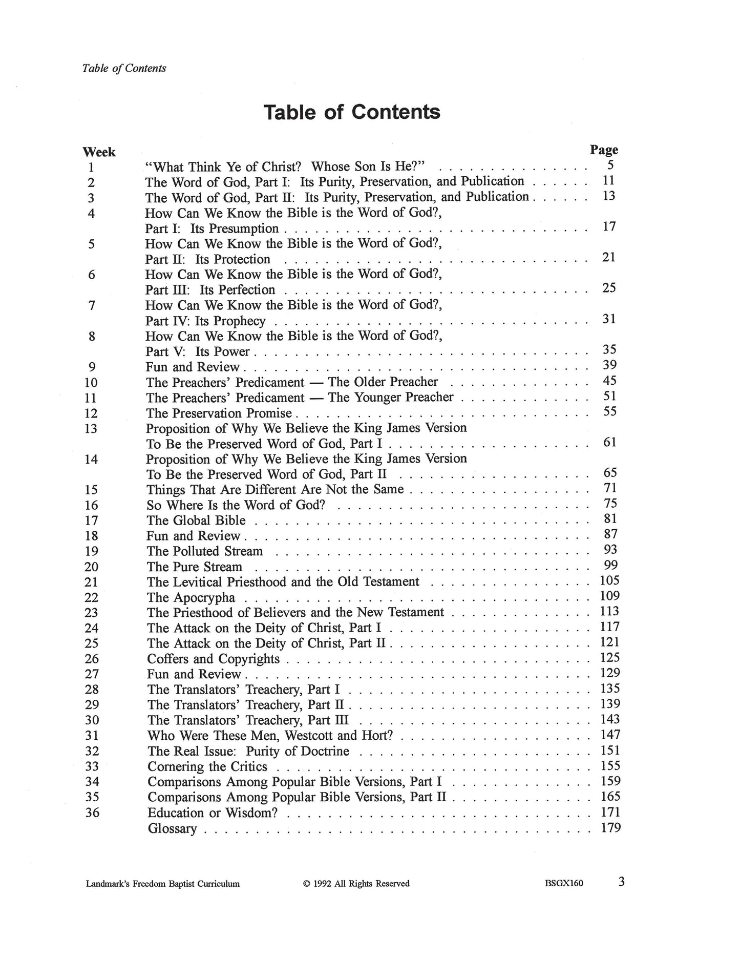 Bible Grade 12 - The Inspiration of the Scriptures