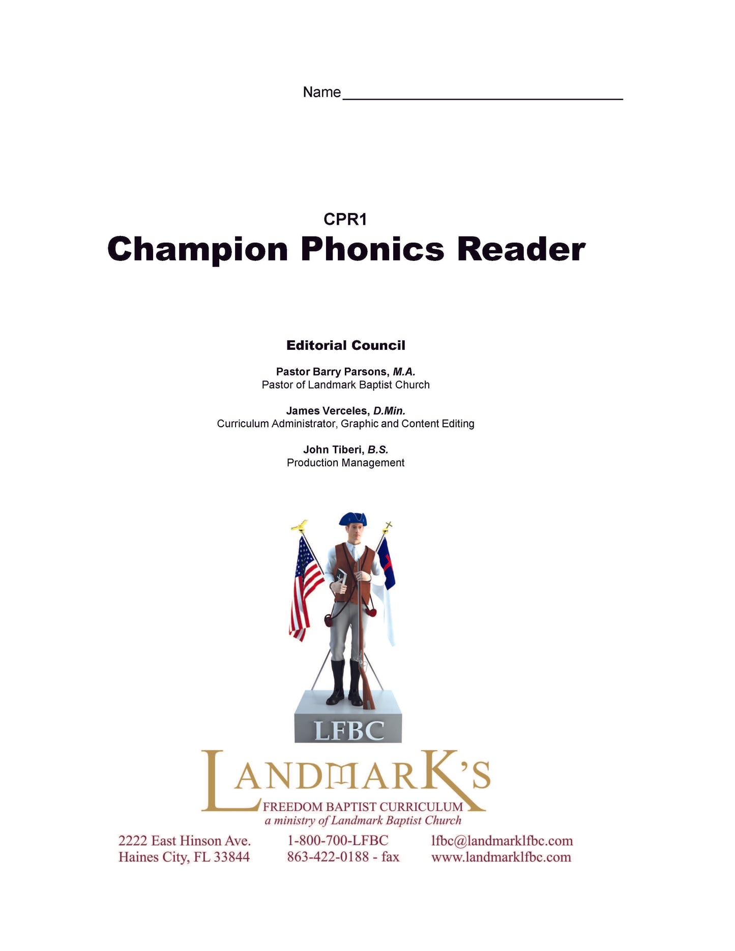 Champion Phonics Reader