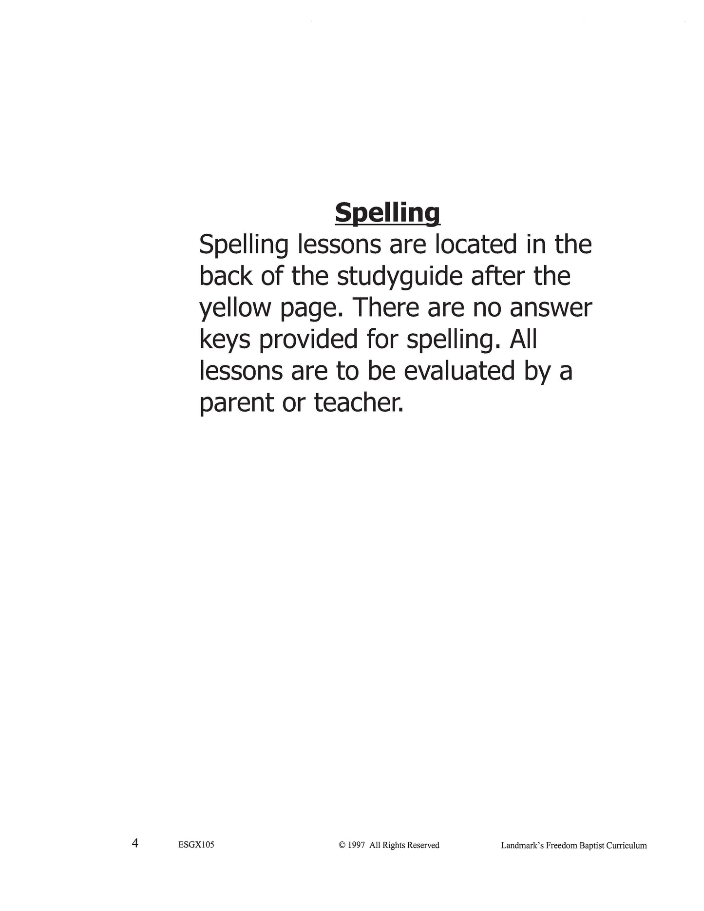 English Grade 01