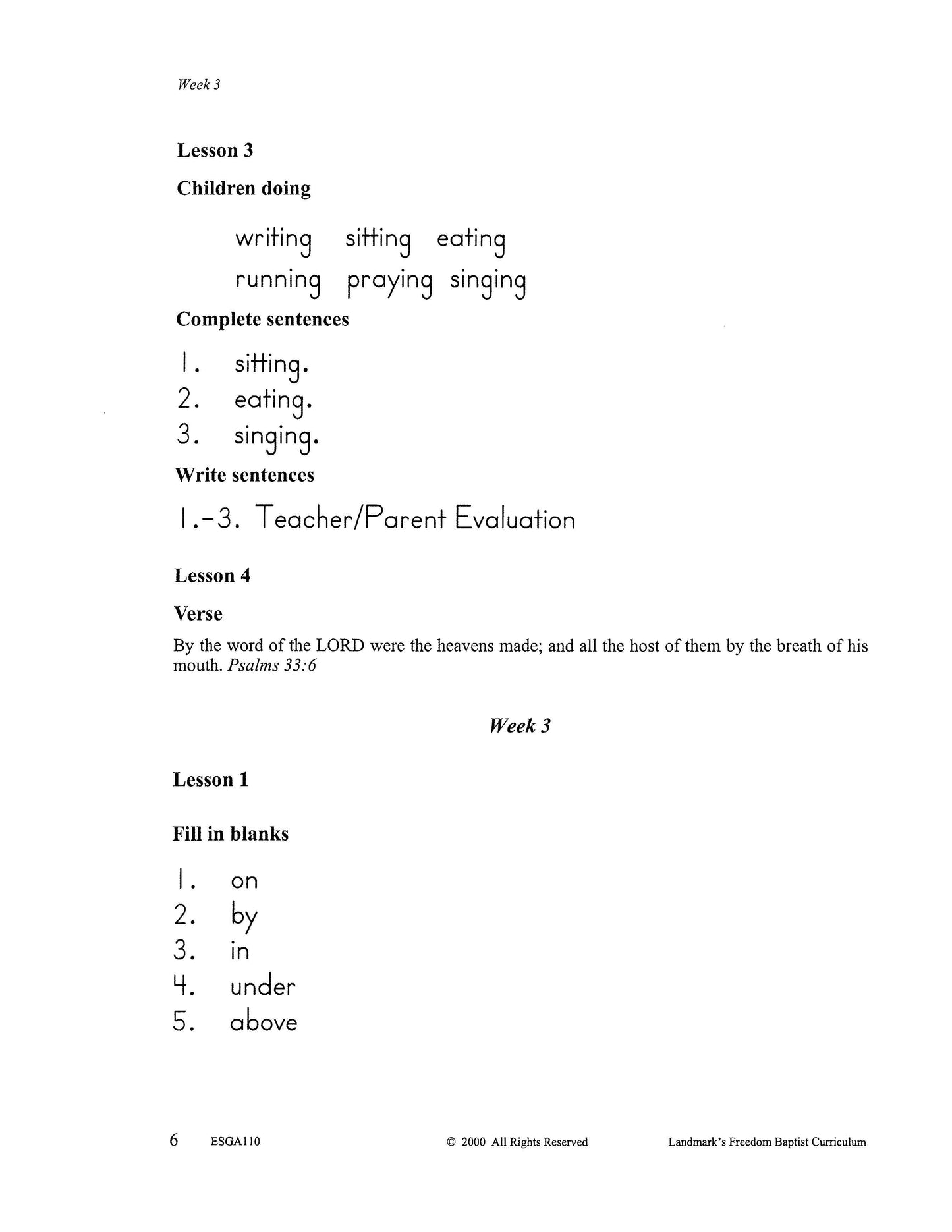 English Grade 02