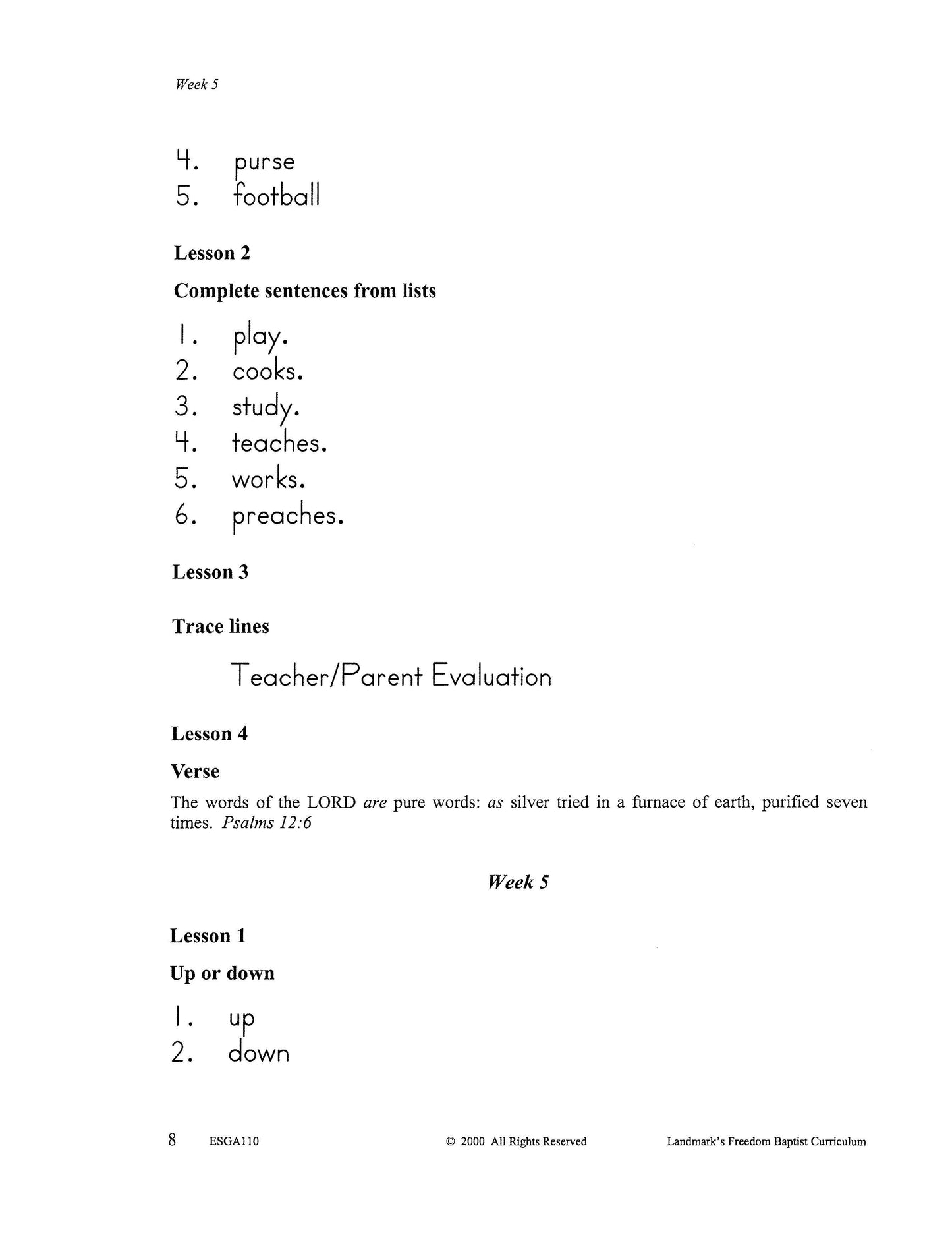 English Grade 02