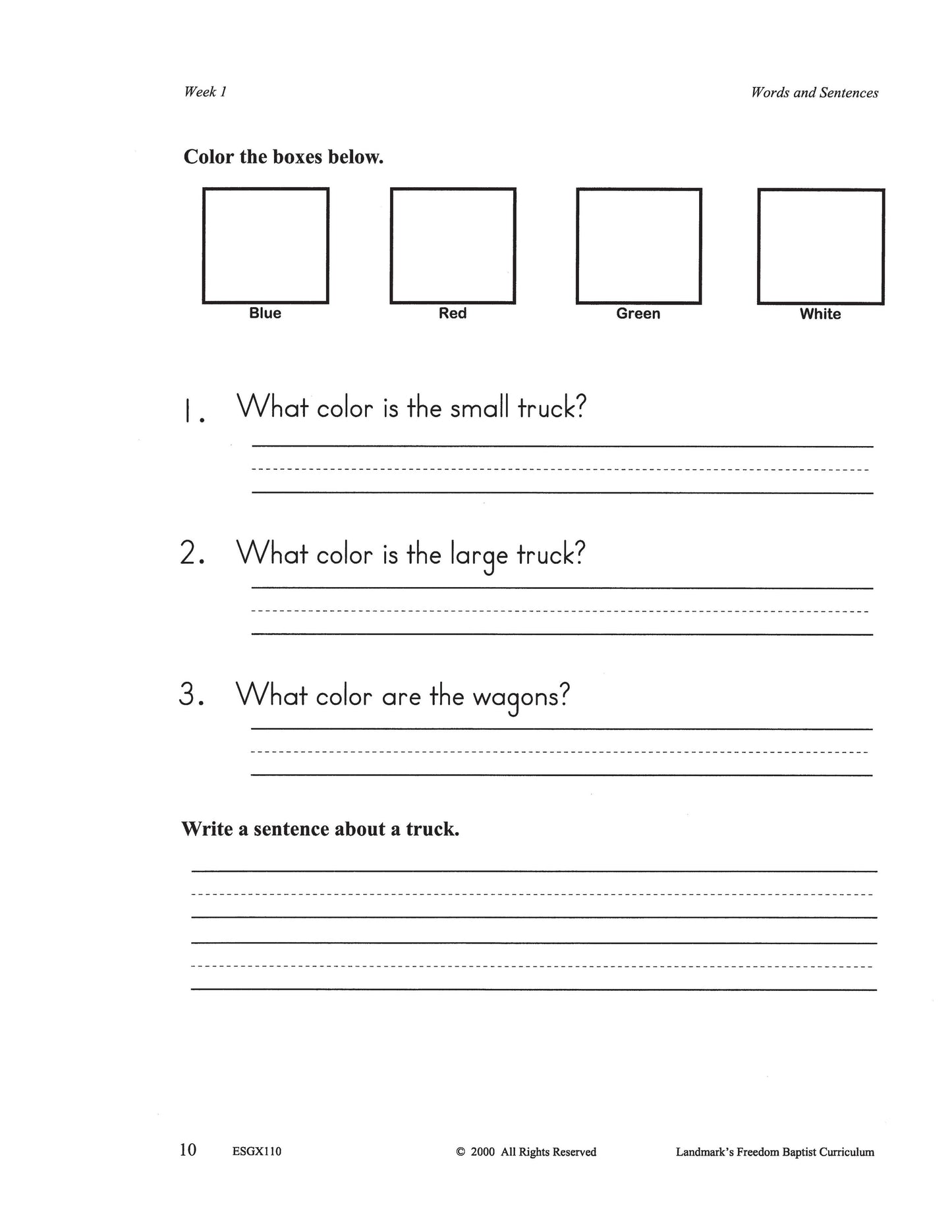 English Grade 02