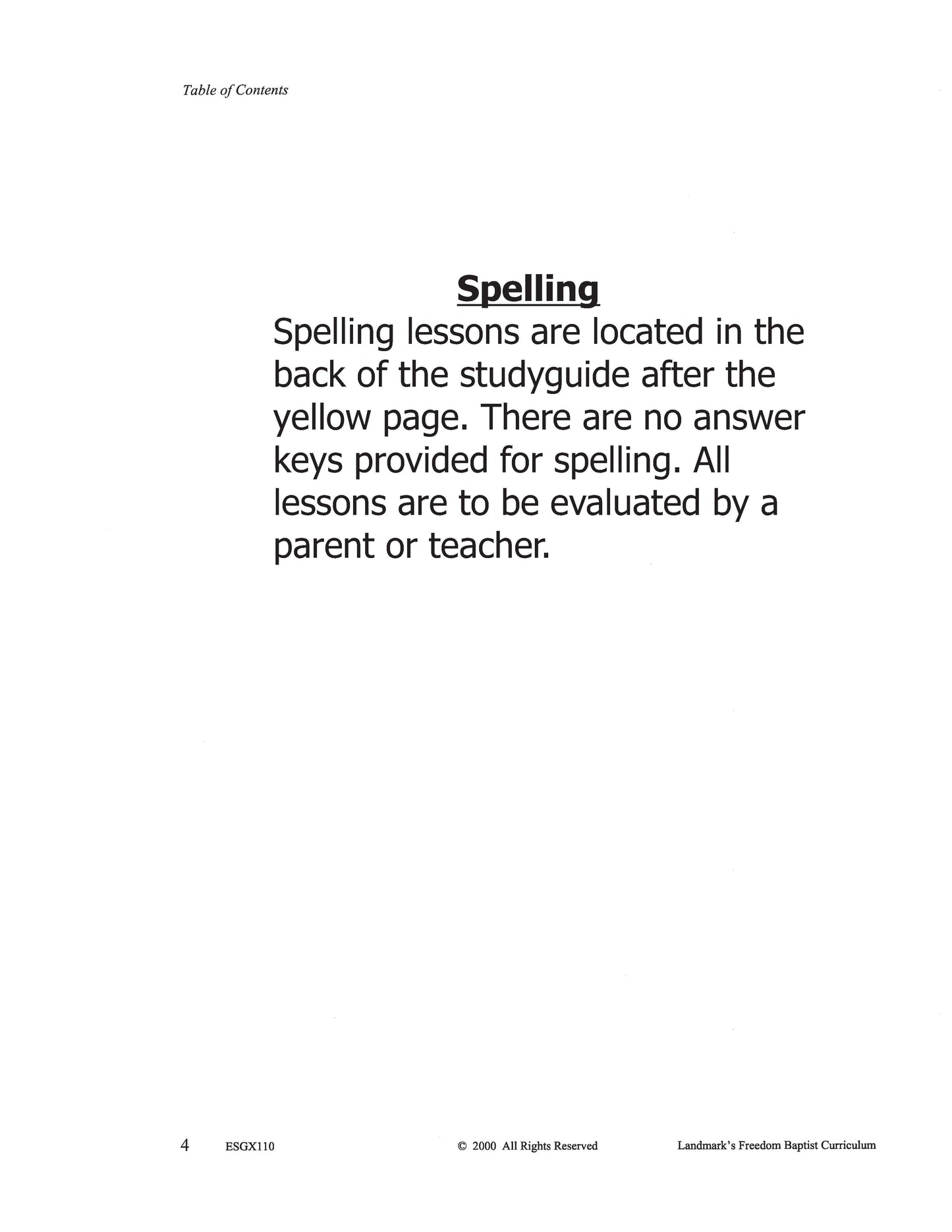 English Grade 02
