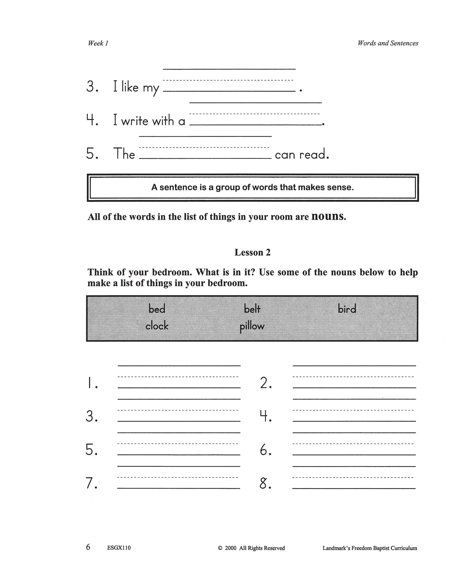 English Grade 02