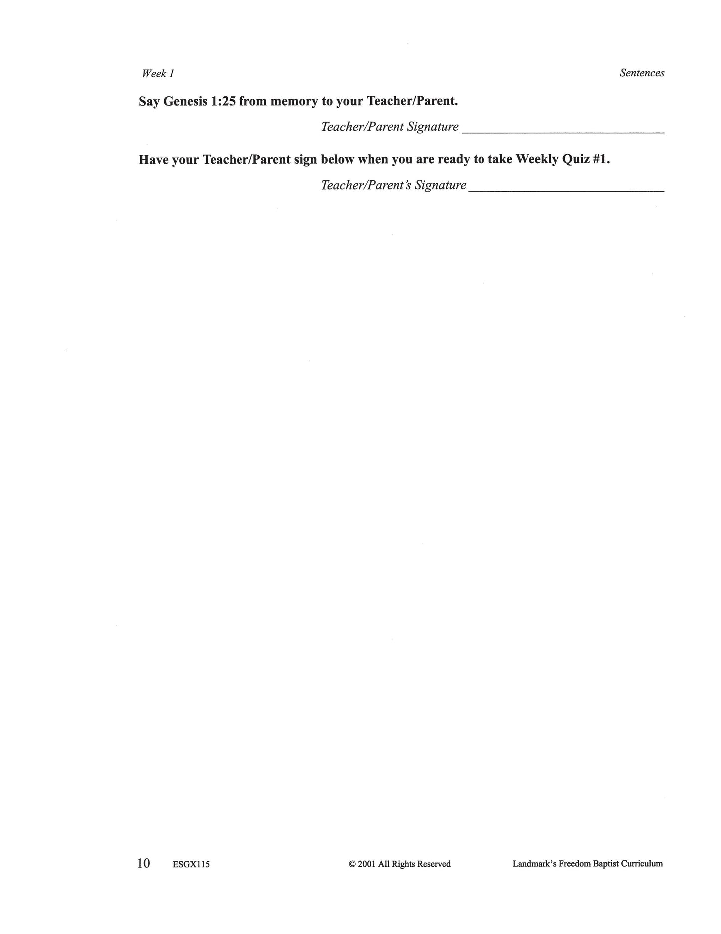 English Grade 03