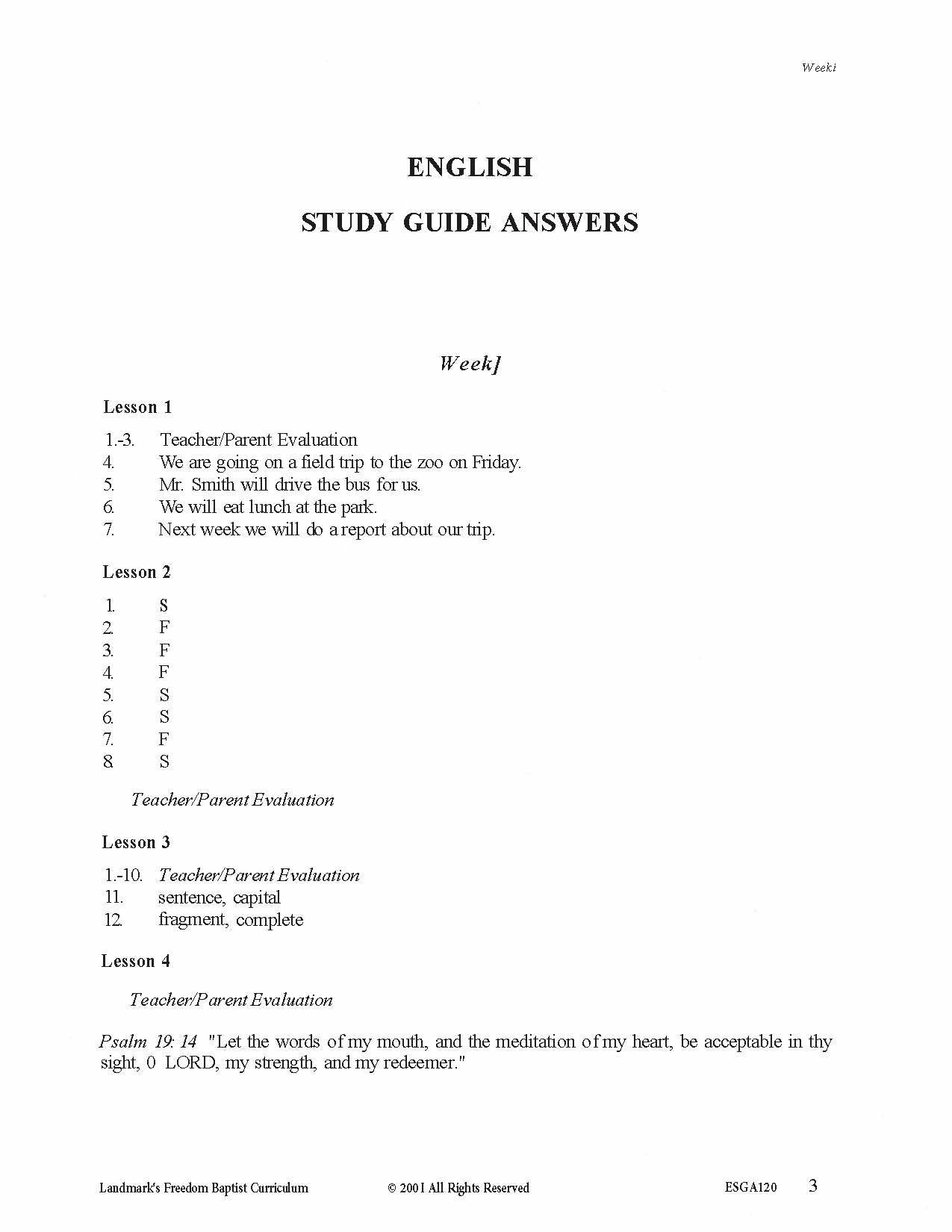 English Grade 04
