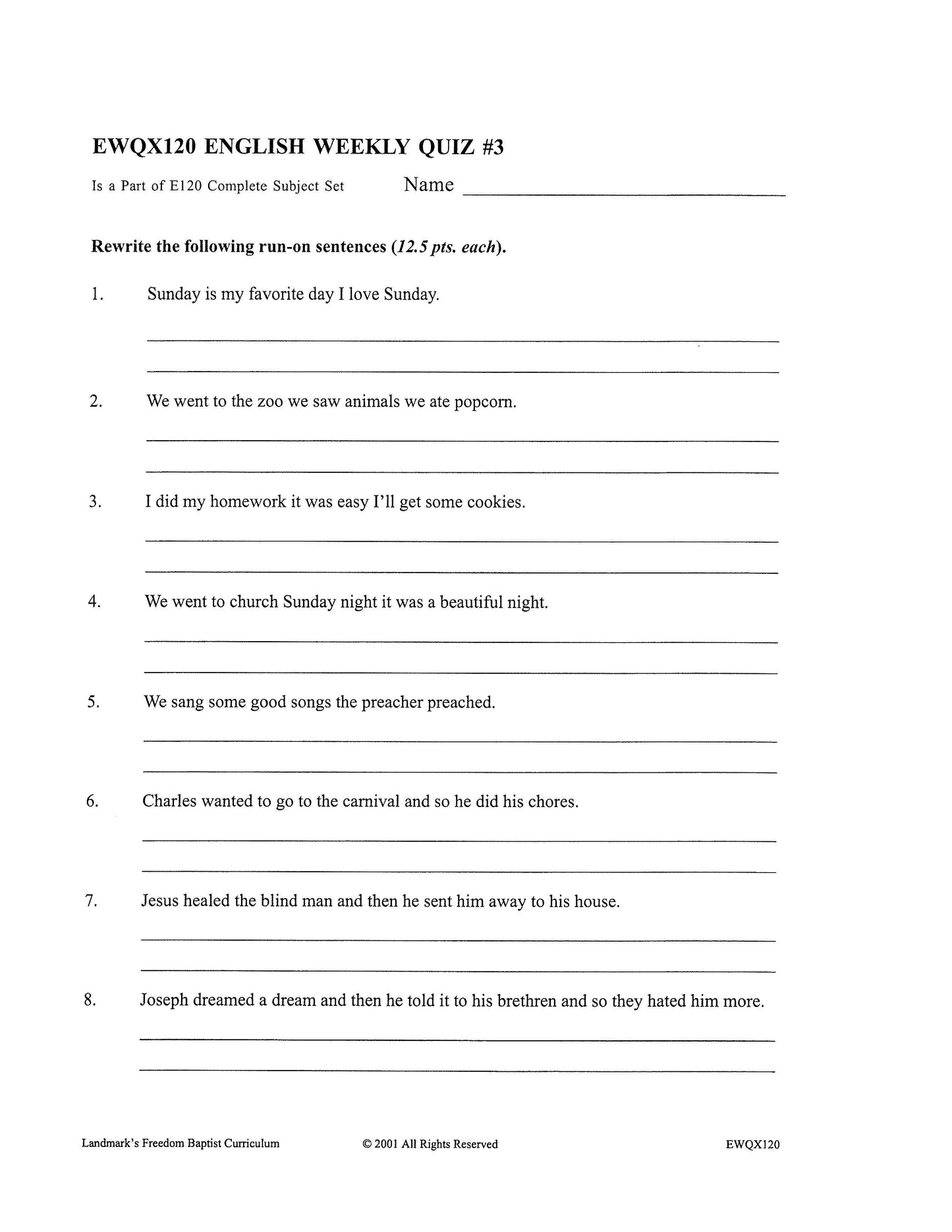 English Grade 04
