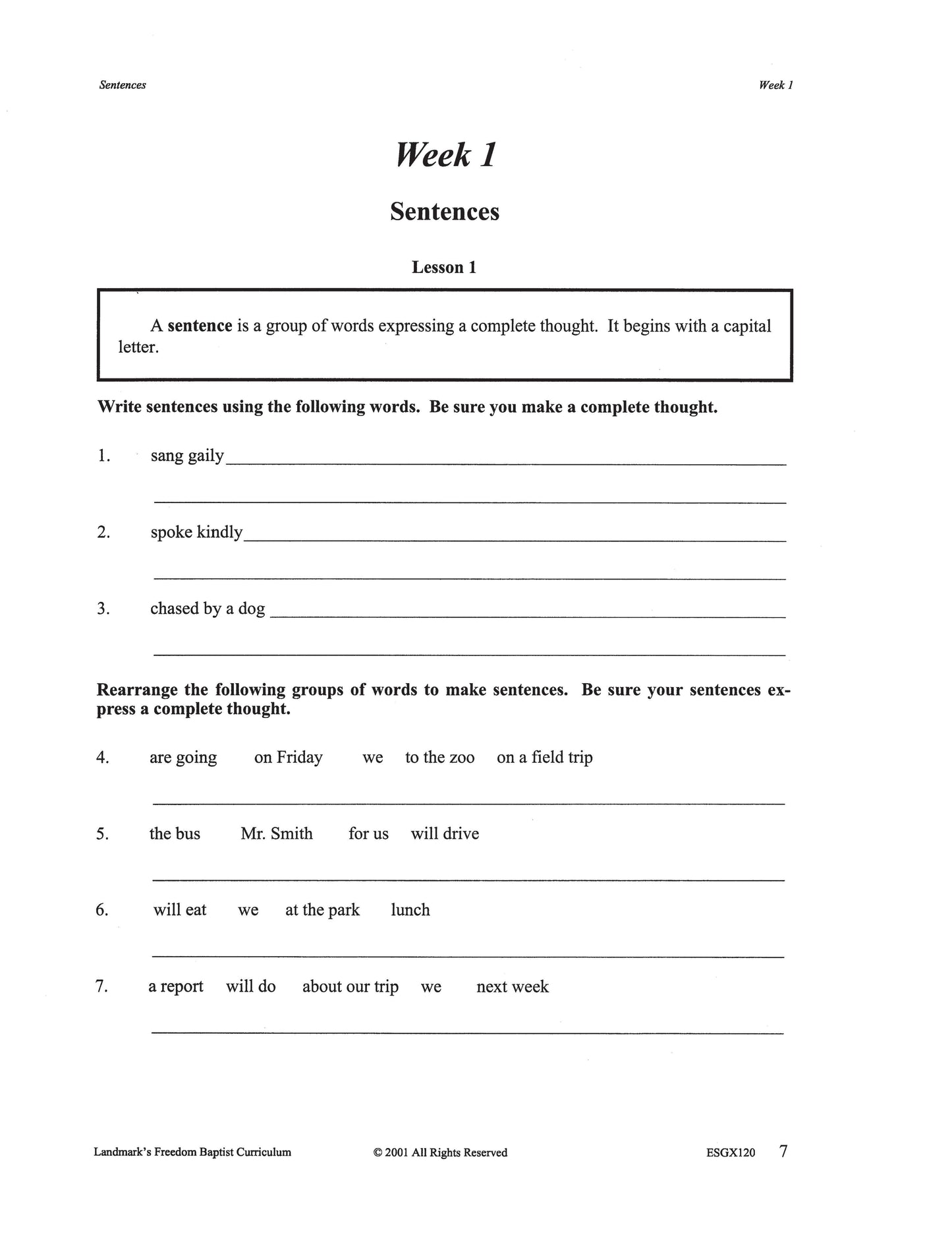 English Grade 04