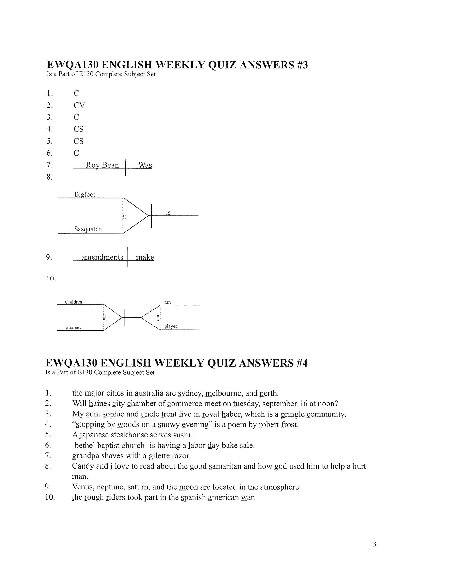English Grade 06