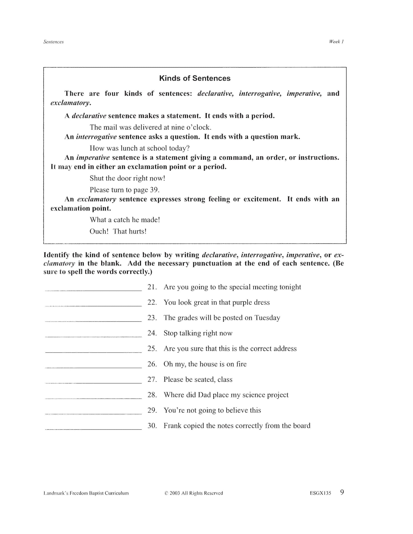 English Grade 07