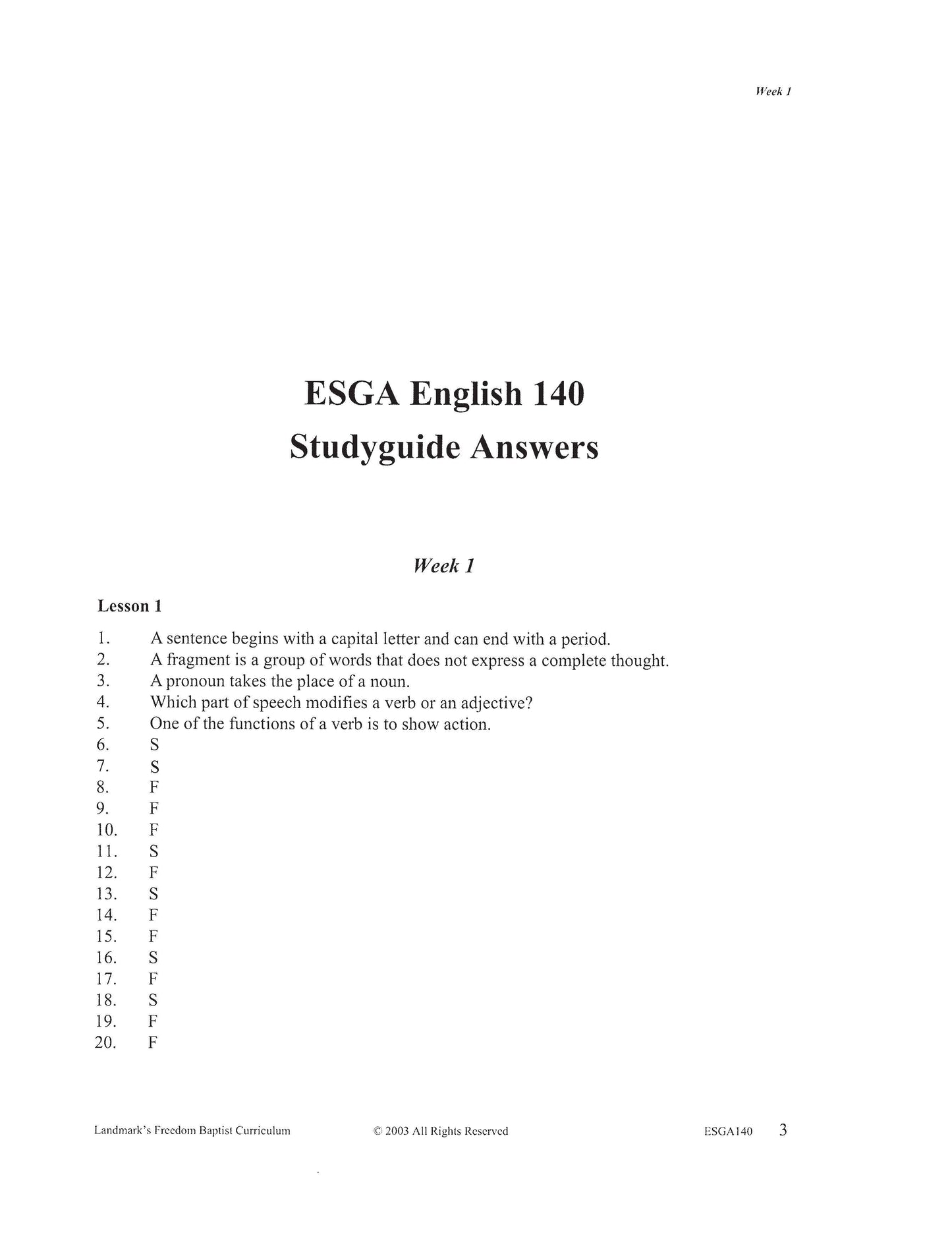 English Grade 08