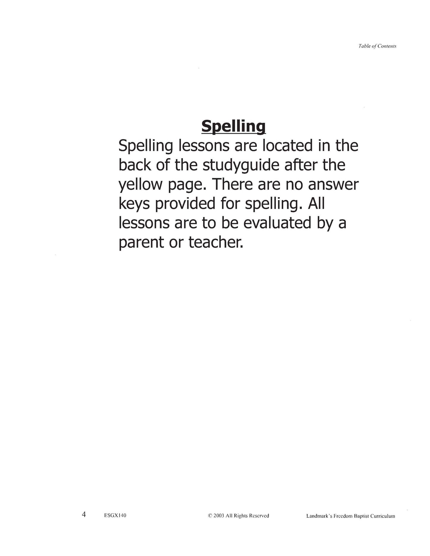 English Grade 08
