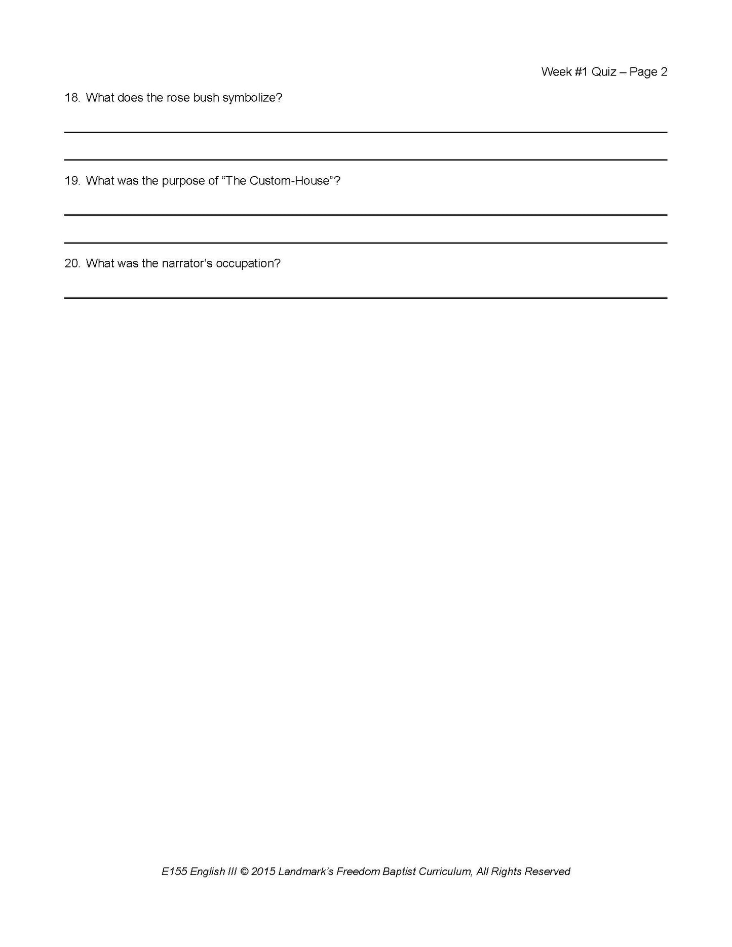 English Grade 11 - English Grammar and Composition III