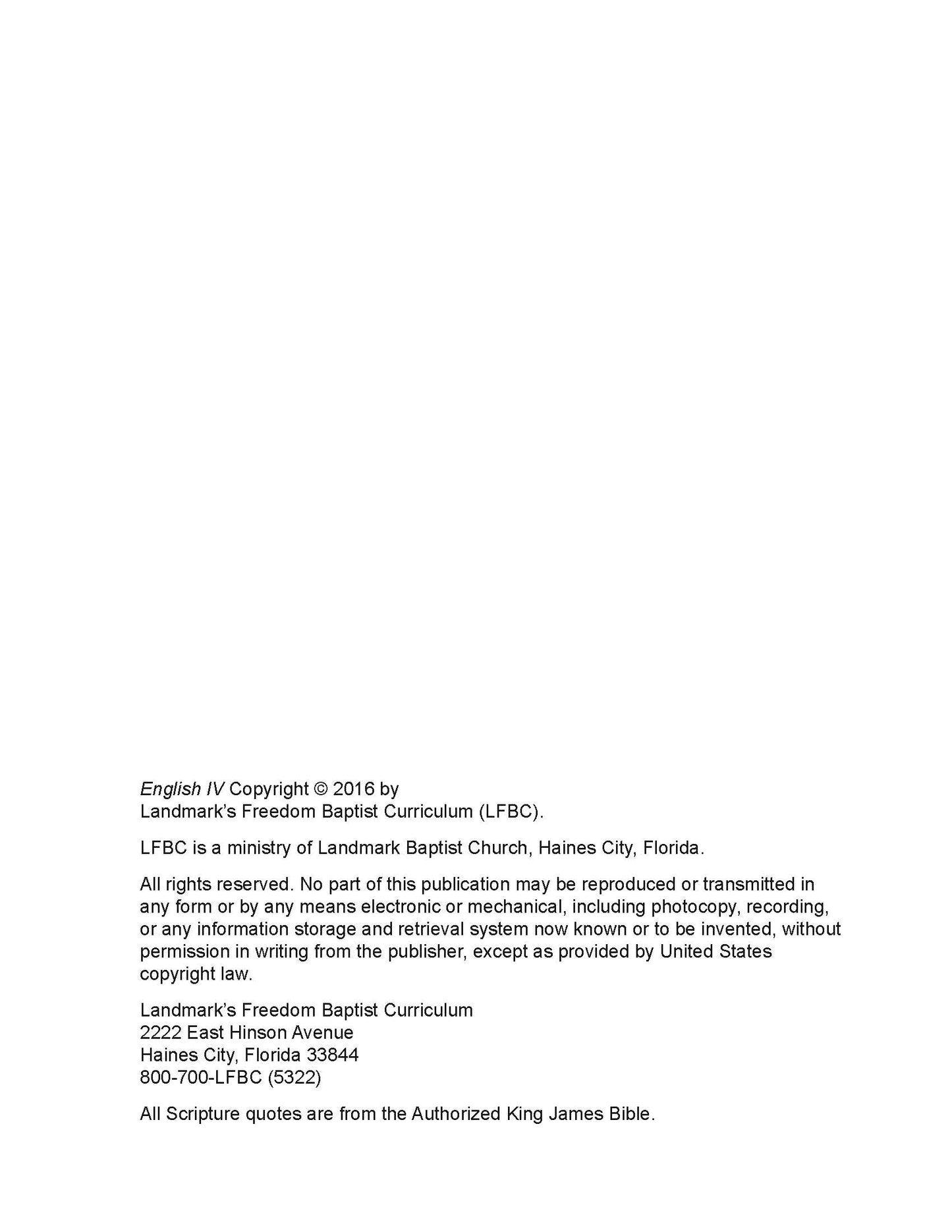English Grade 12 - English Grammar and Composition IV