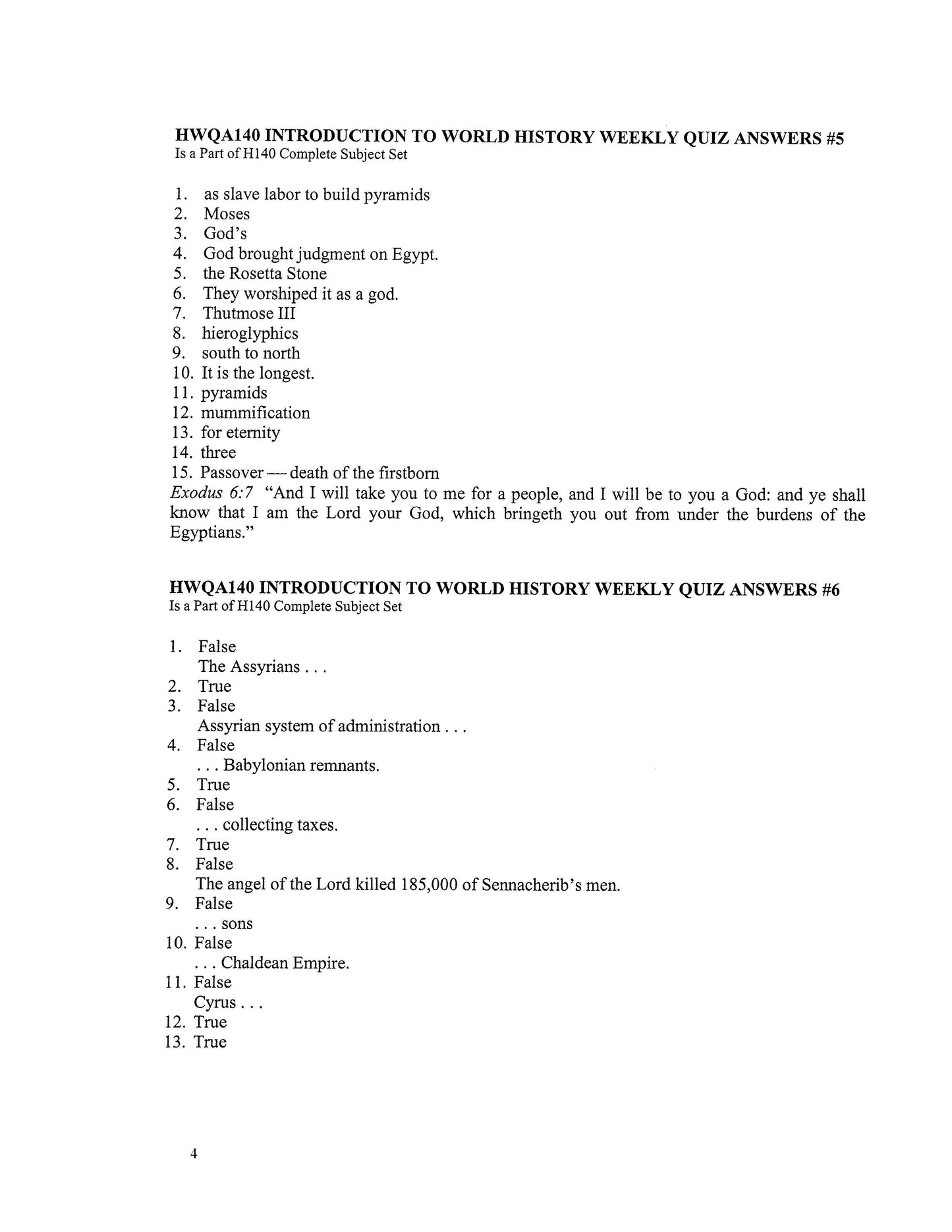 History Grade 08 - Introduction to World History