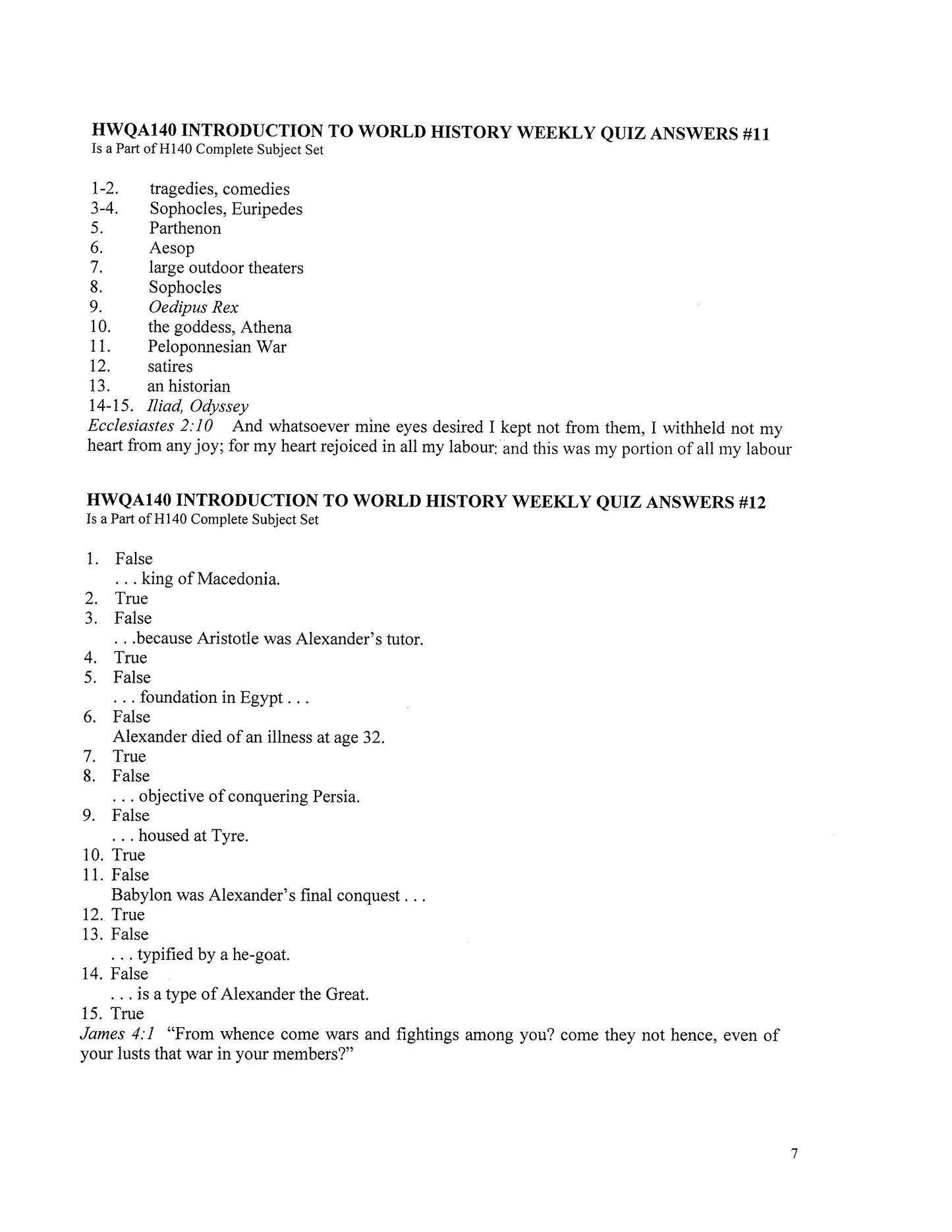 History Grade 08 - Introduction to World History