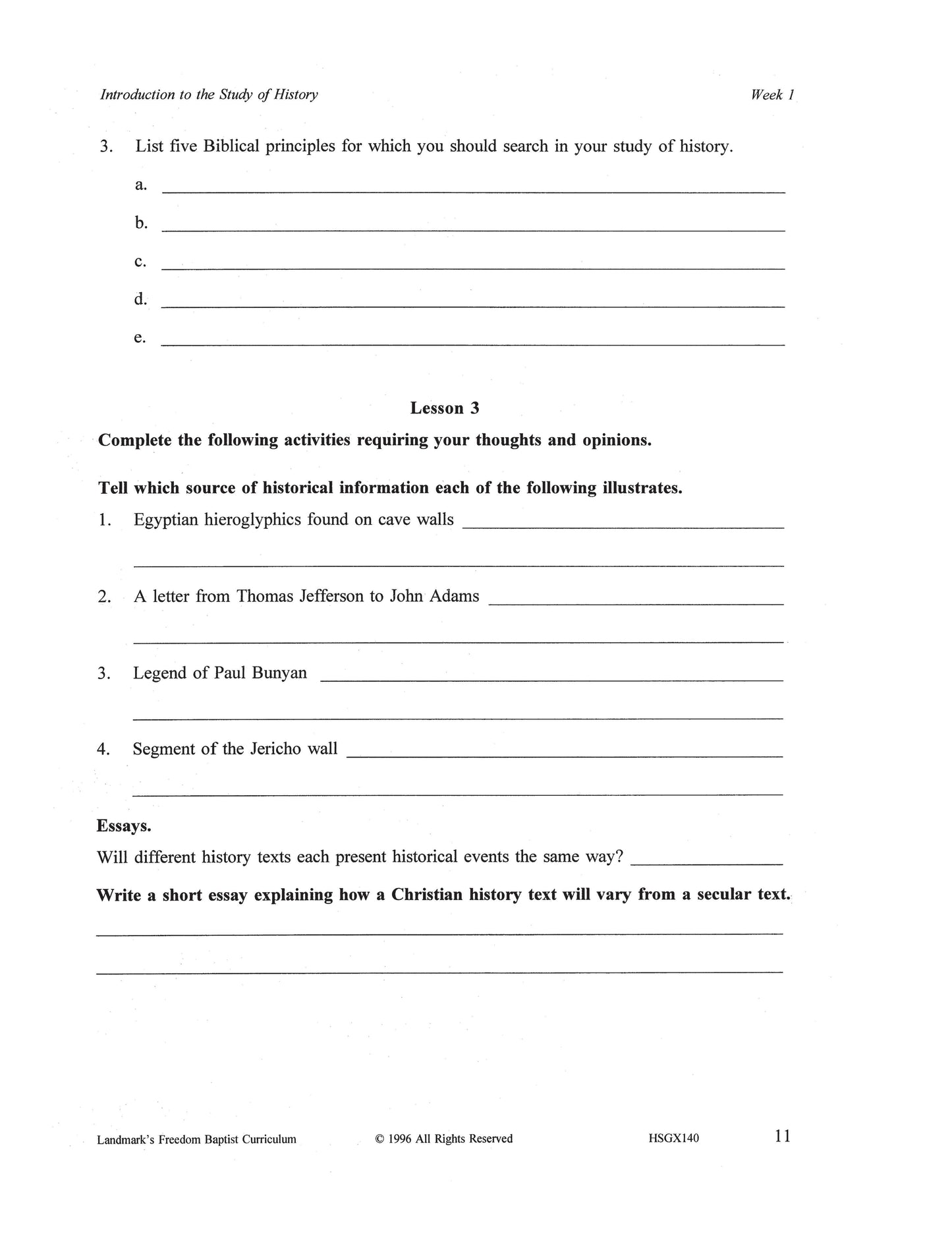 History Grade 08 - Introduction to World History