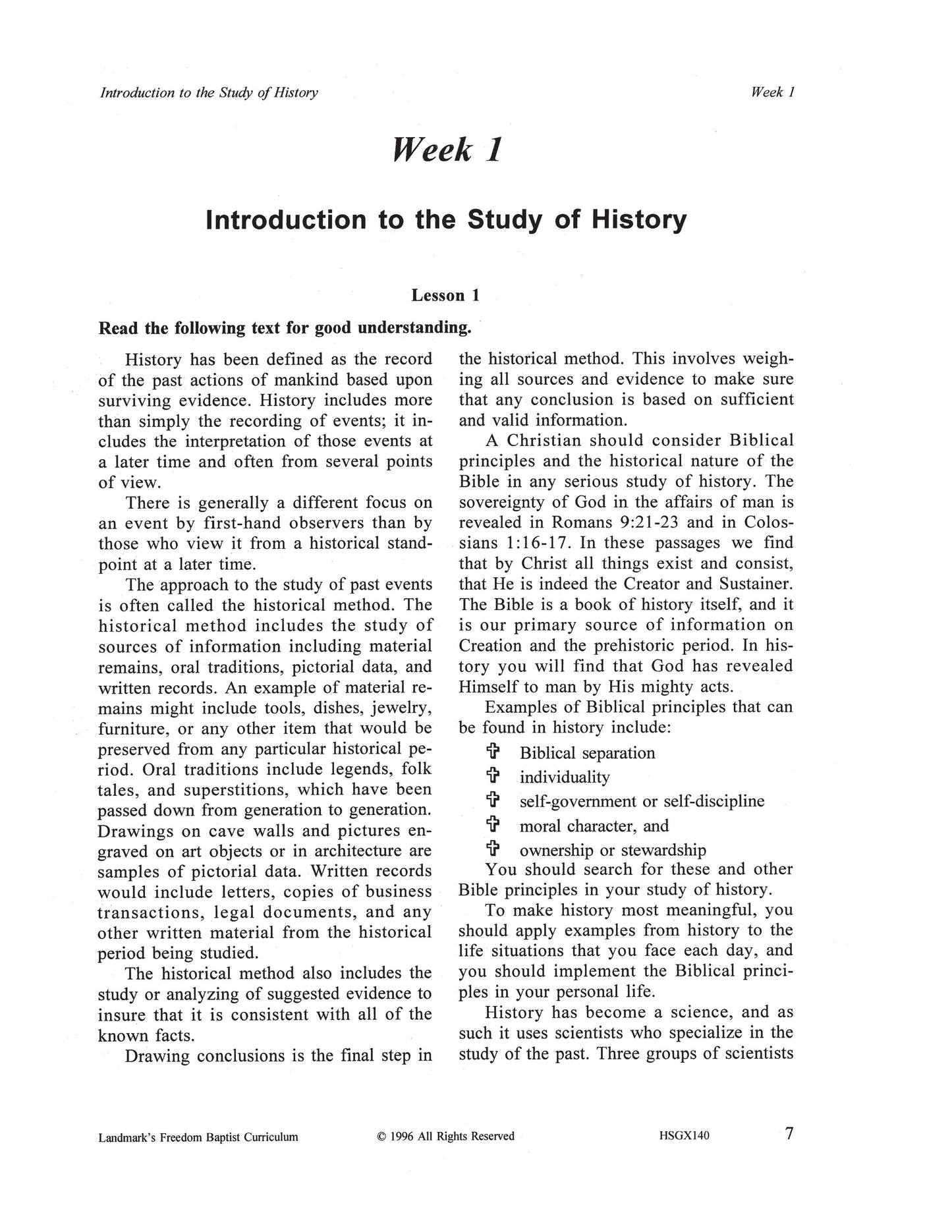 History Grade 08 - Introduction to World History