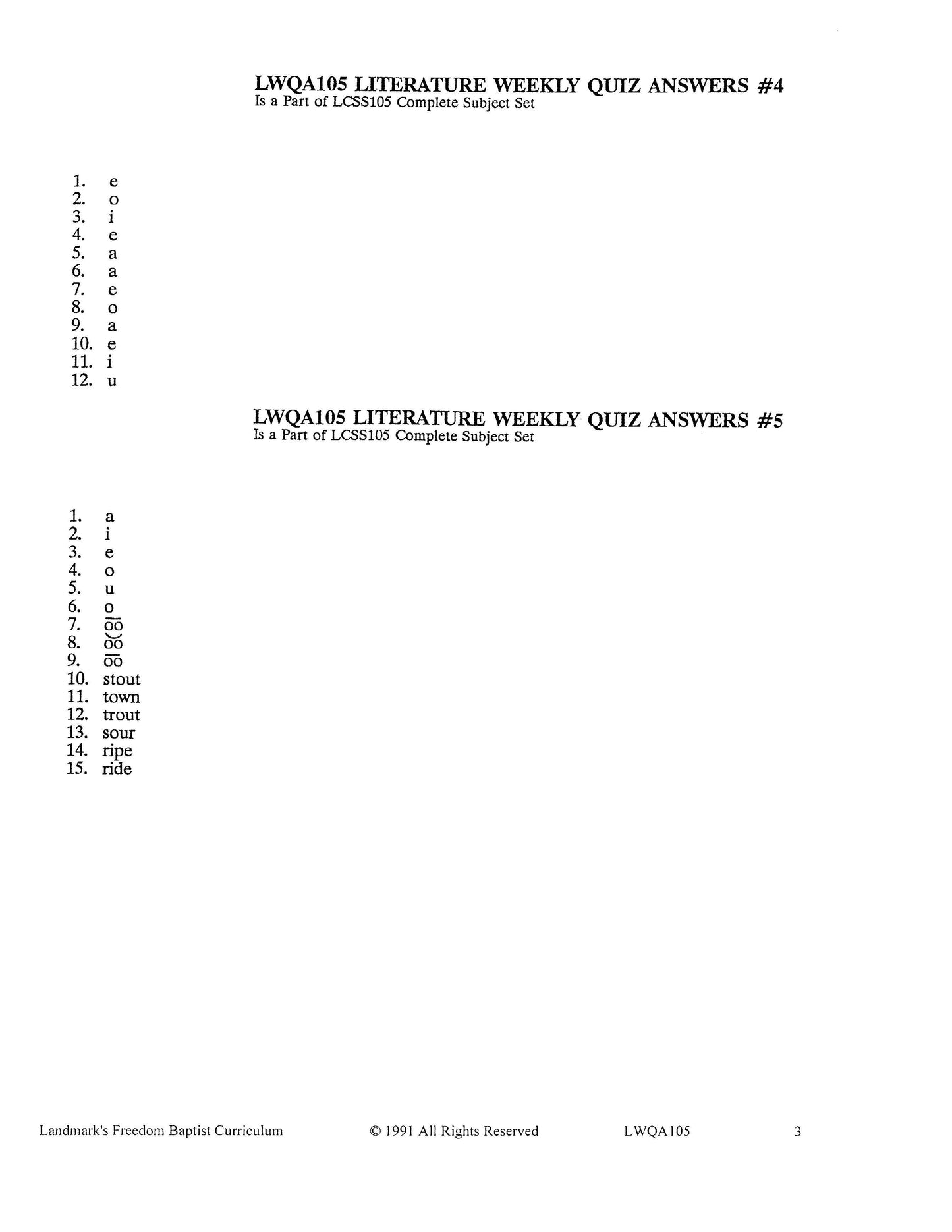 Literature Grade 01