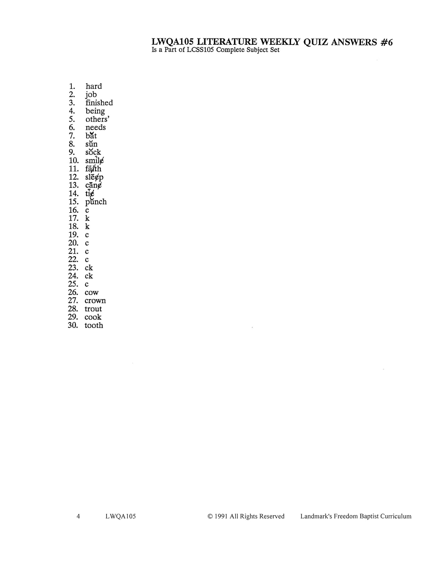 Literature Grade 01