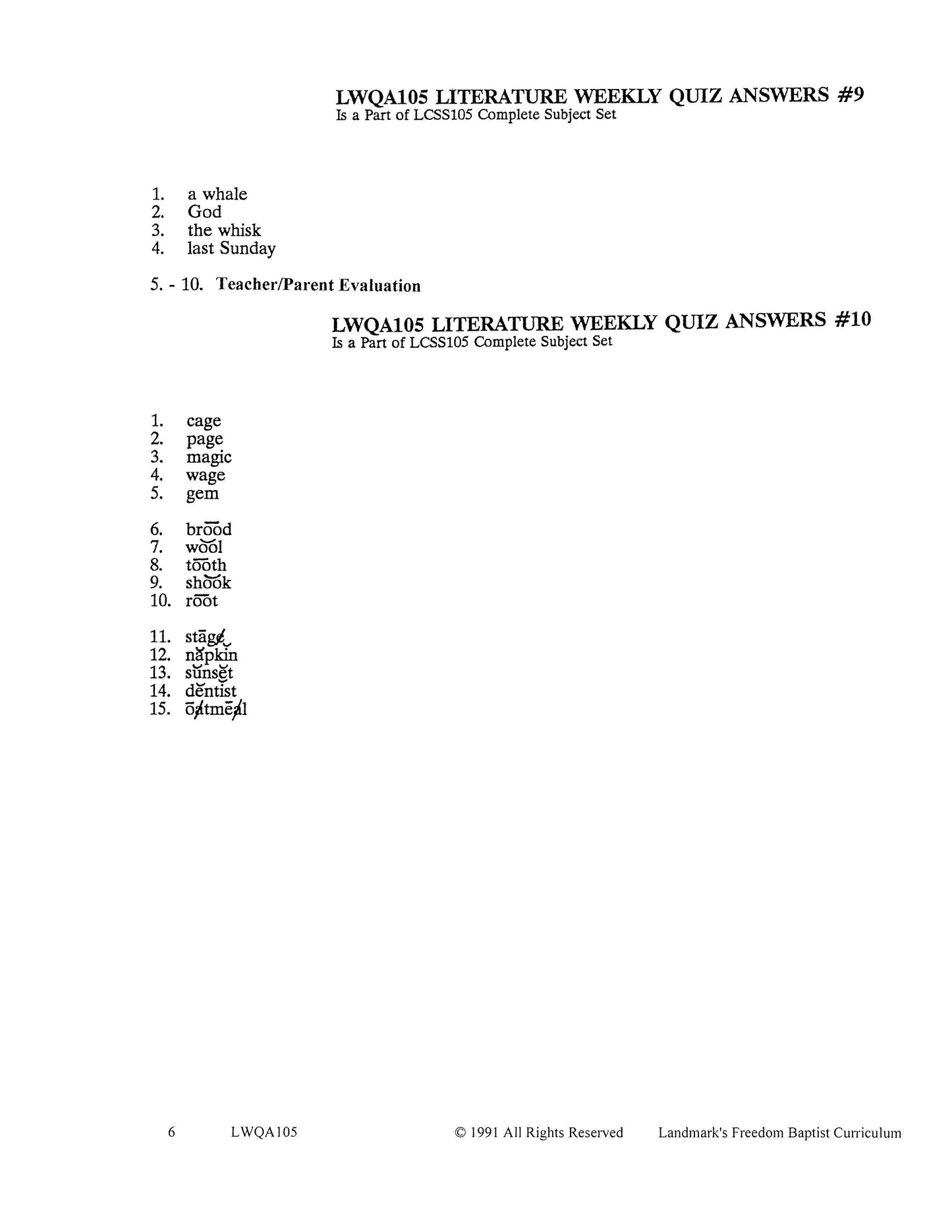 Literature Grade 01