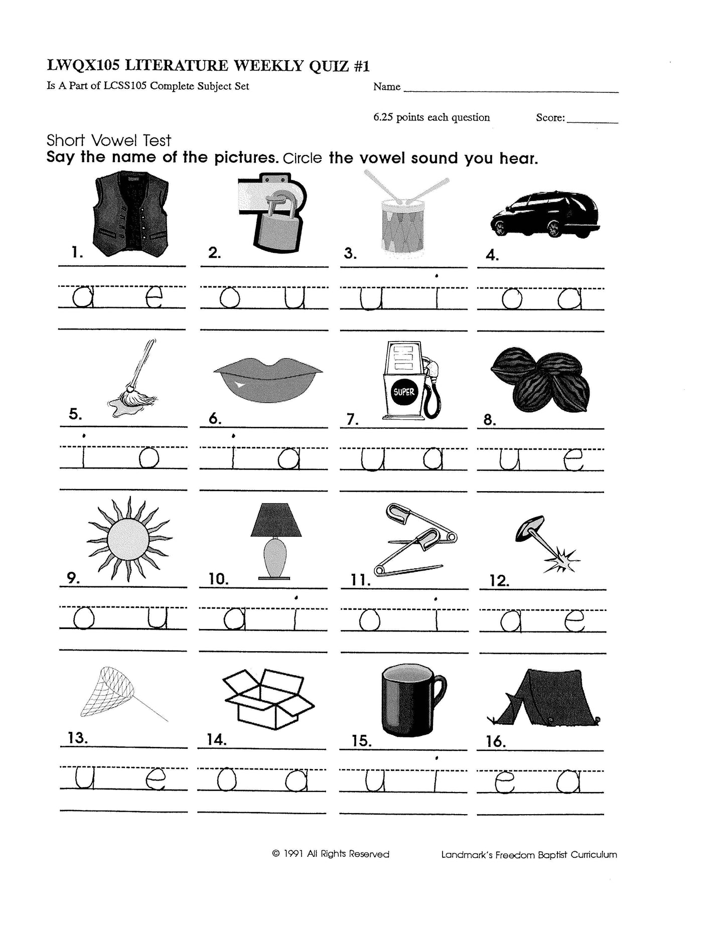 Literature Grade 01