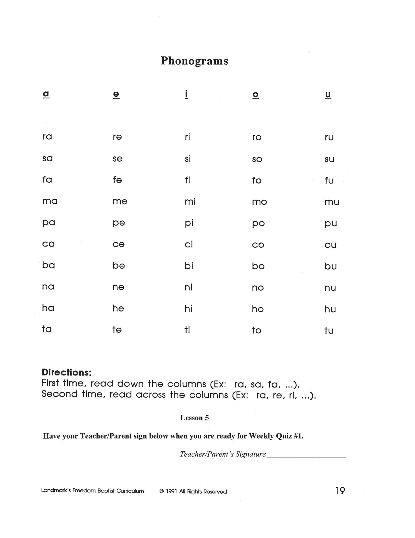 Literature Grade 01