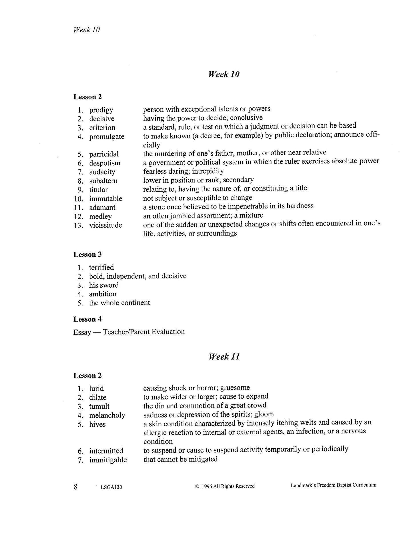 Literature Grade 06
