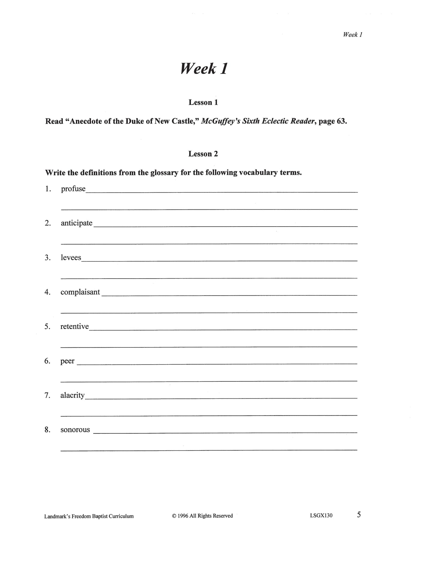 Literature Grade 06