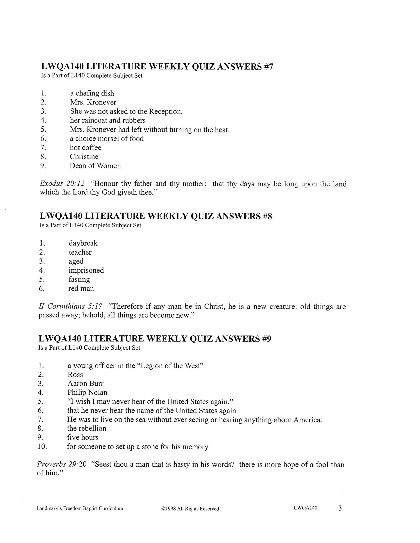 Literature Grade 08 - Character-Building Biographies