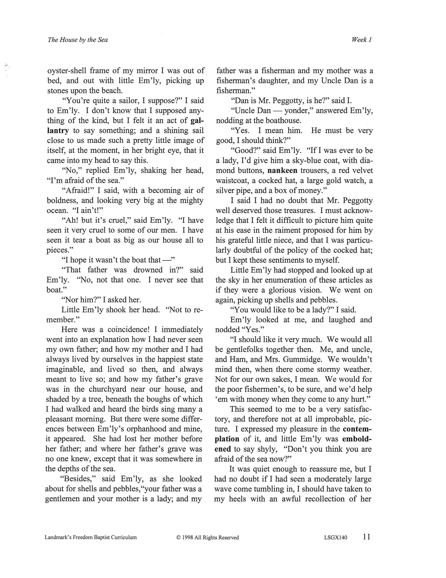 Literature Grade 08 - Character-Building Biographies
