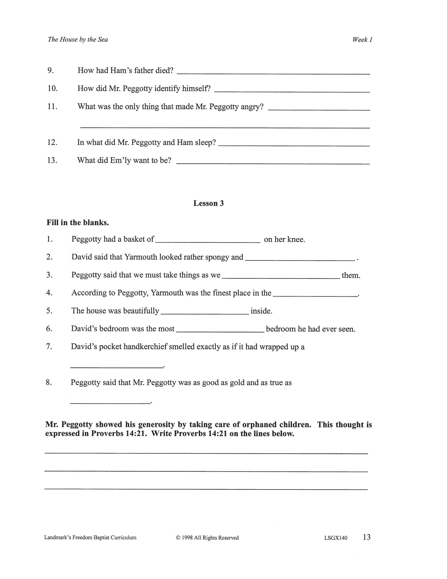 Literature Grade 08 - Character-Building Biographies