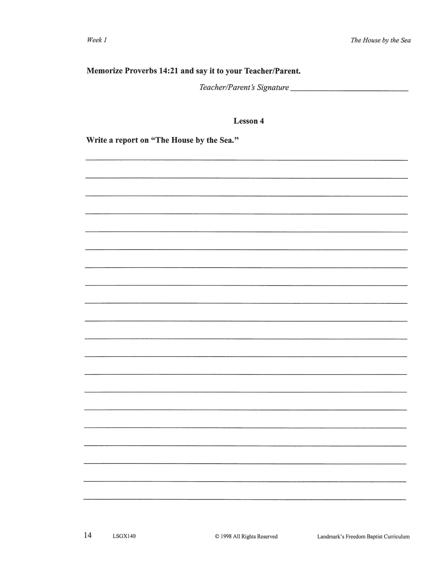 Literature Grade 08 - Character-Building Biographies