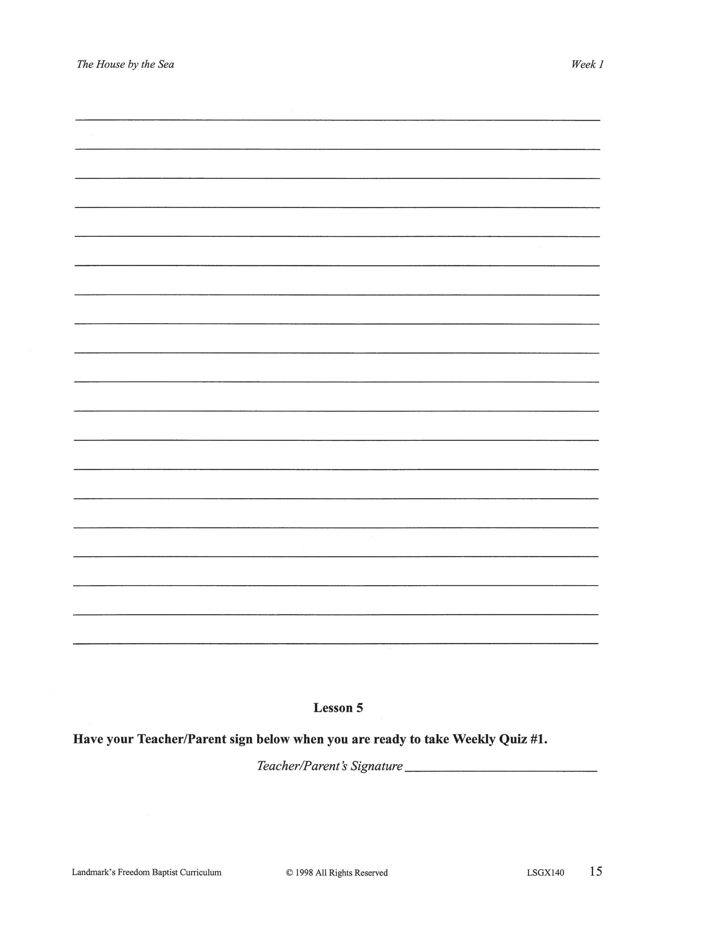 Literature Grade 08 - Character-Building Biographies