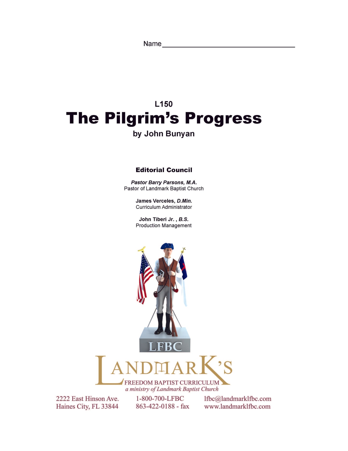 Literature Grade 10 - John Bunyan's The Pilgrim's Progress (ELECTIVE)
