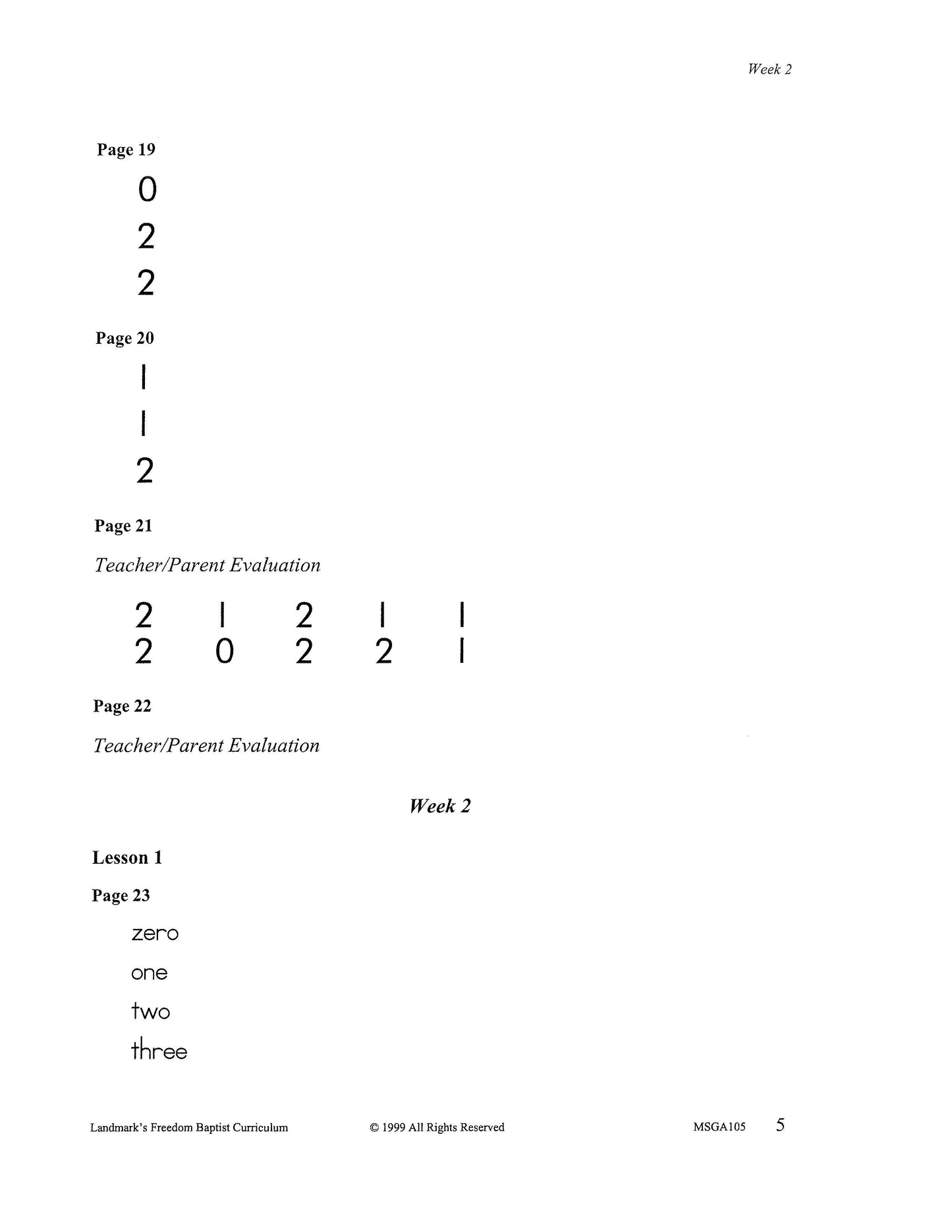 Math Grade 01