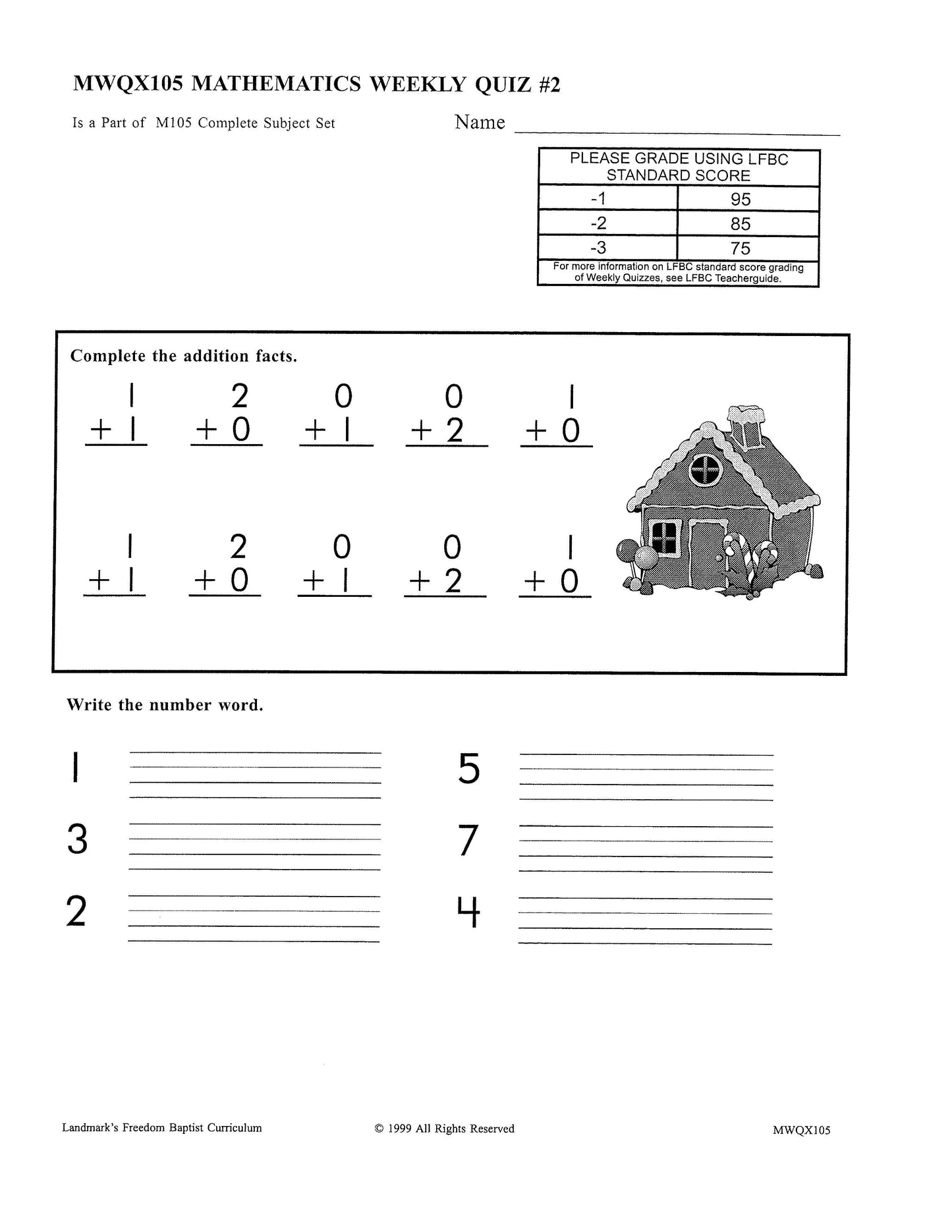 Math Grade 01