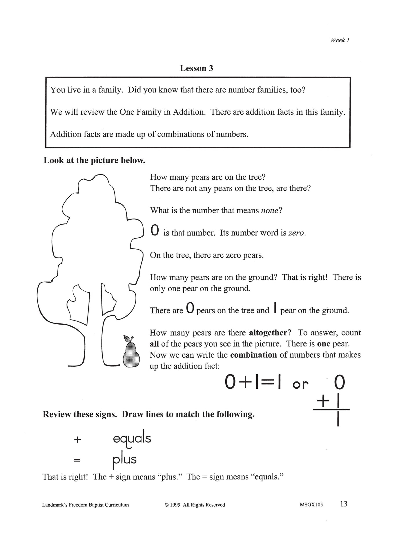 Math Grade 01