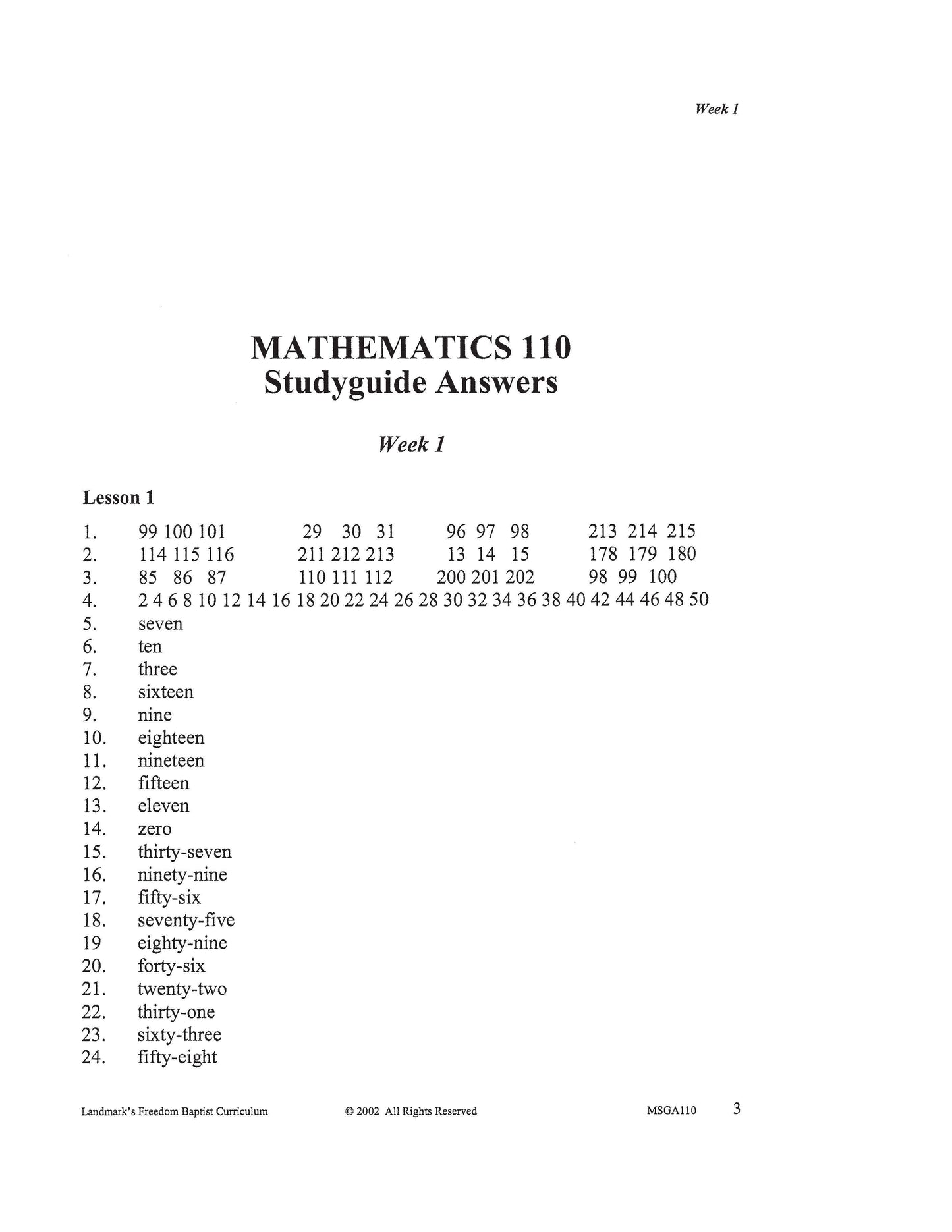 Math Grade 02