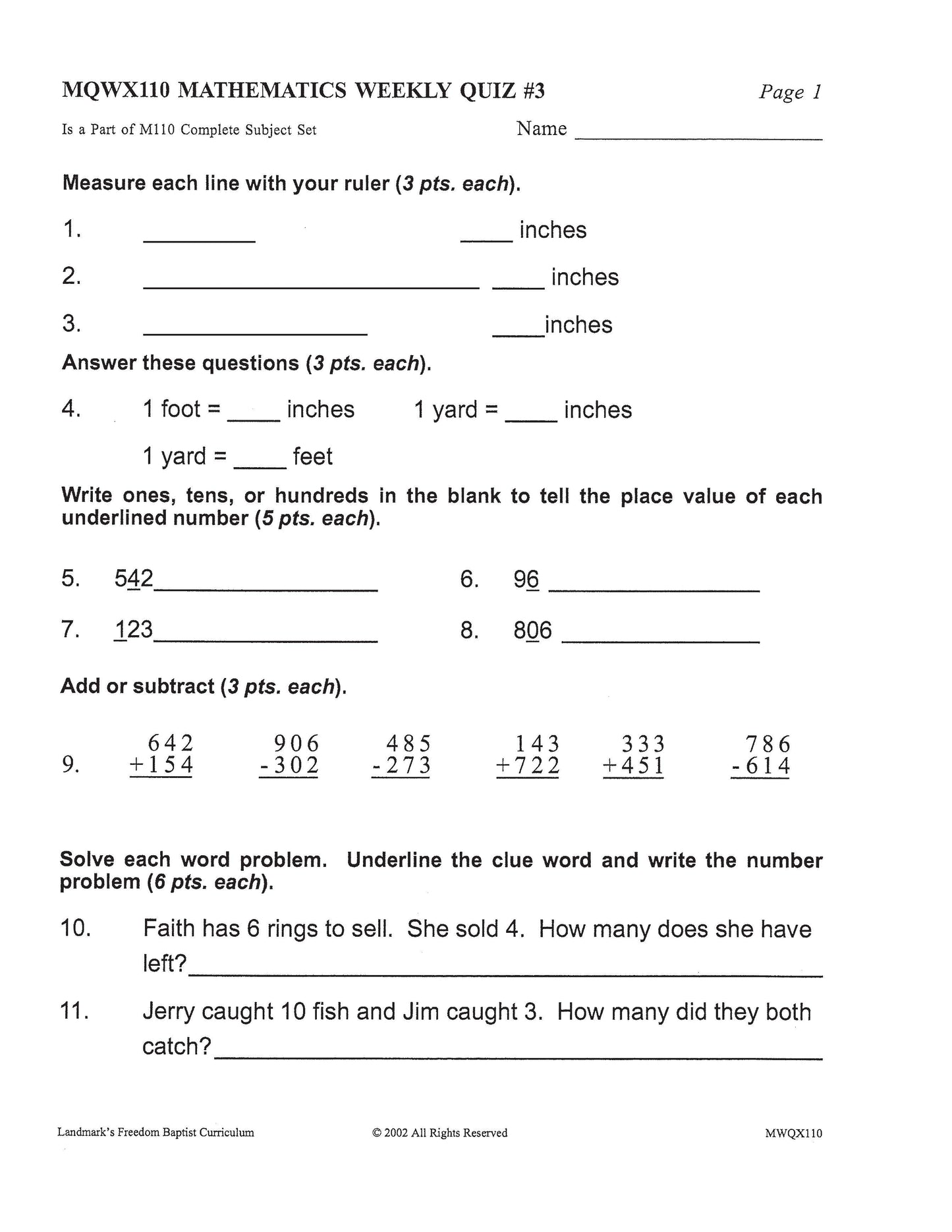 Math Grade 02