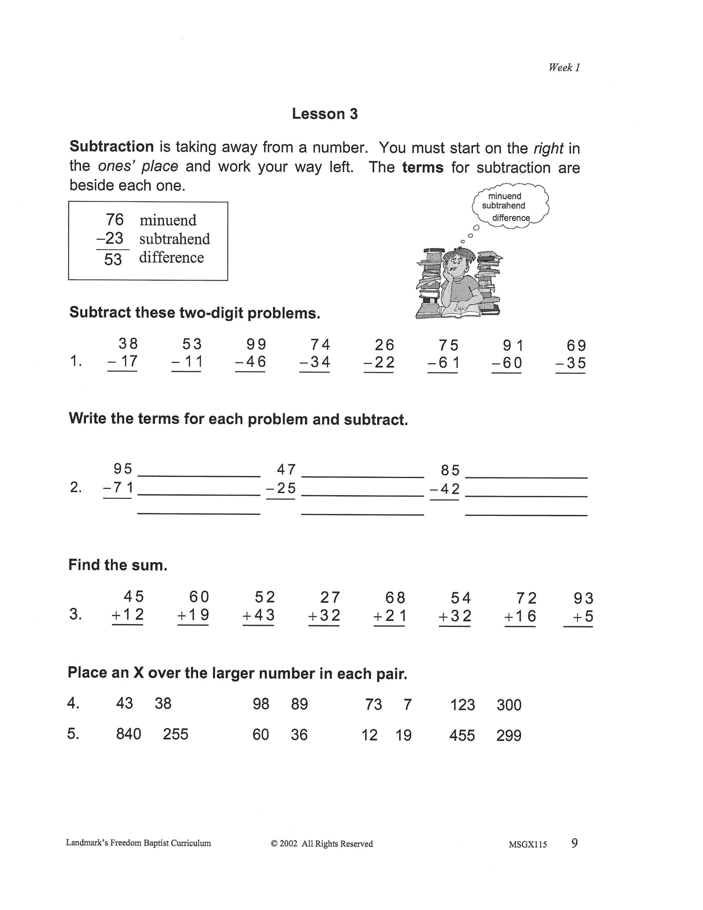 Math Grade 03