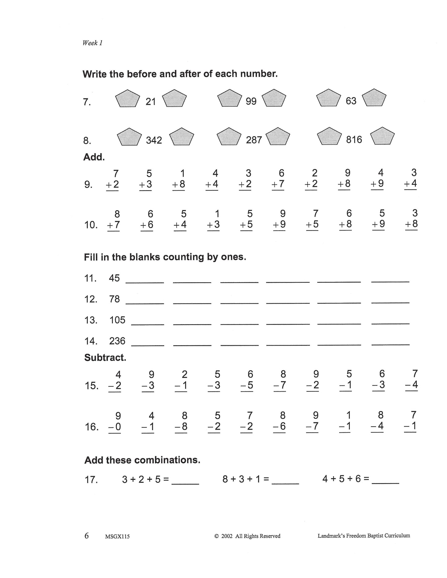 Math Grade 03