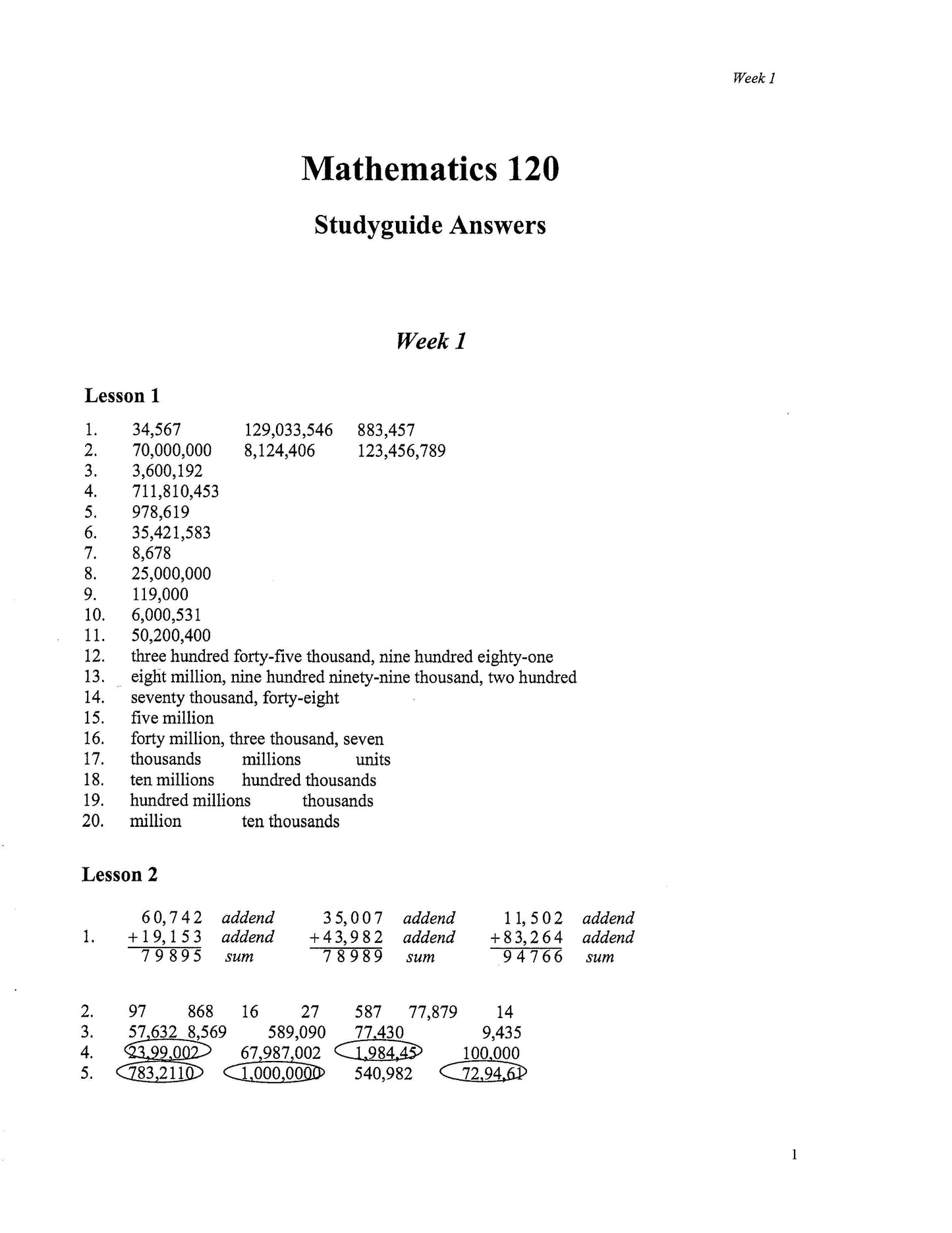 Math Grade 04