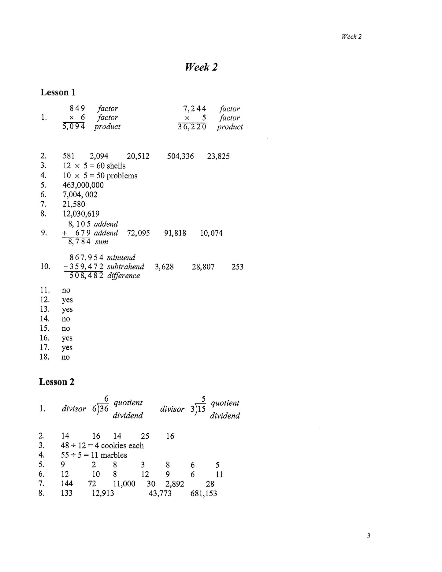 Math Grade 04